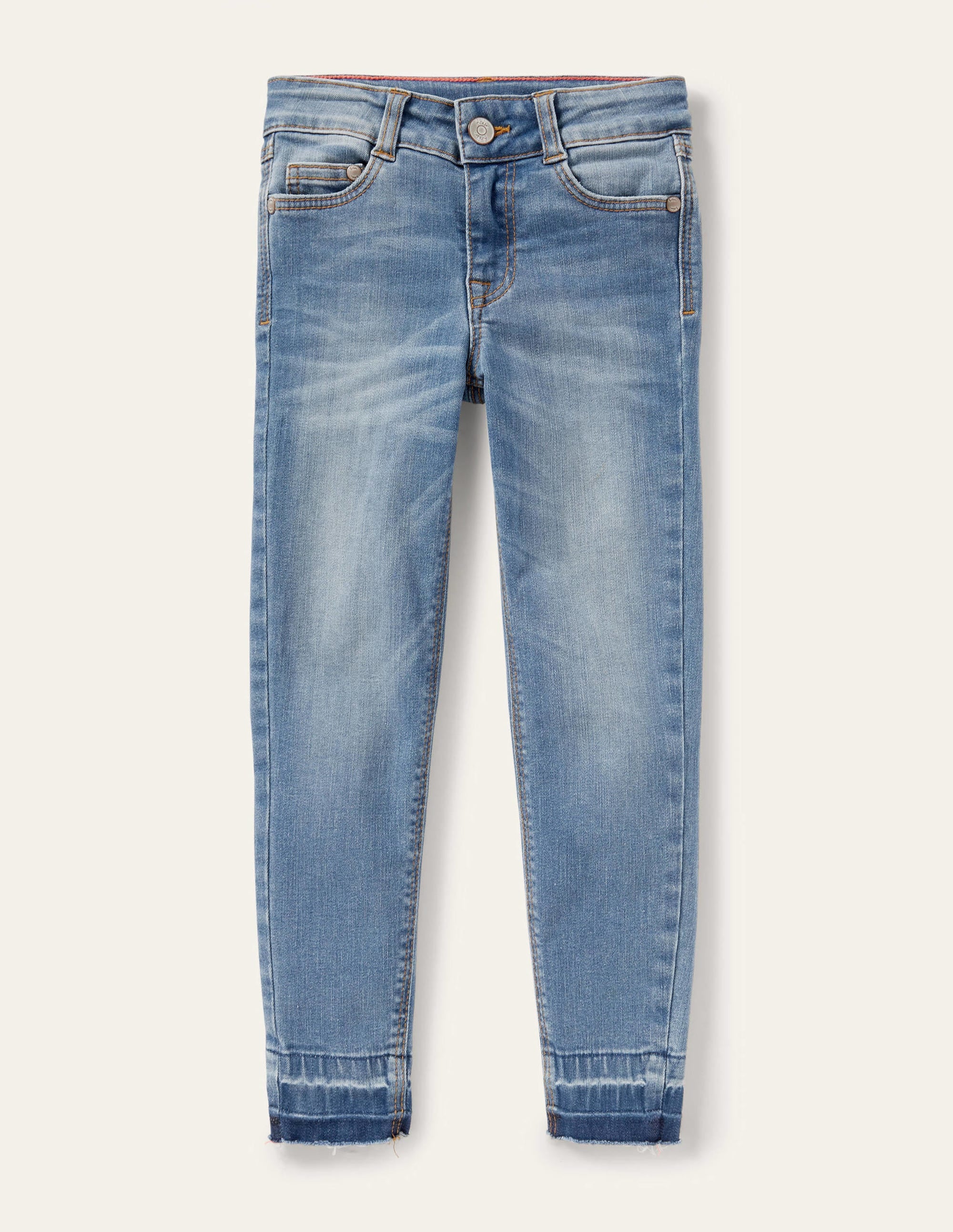 Röhrenjeans mit Superstretch-Helles Vintageblau, Denim - Image 1