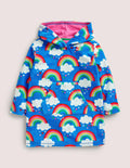 Frottee-Badeponcho-Marokkoblau, Regenbogen