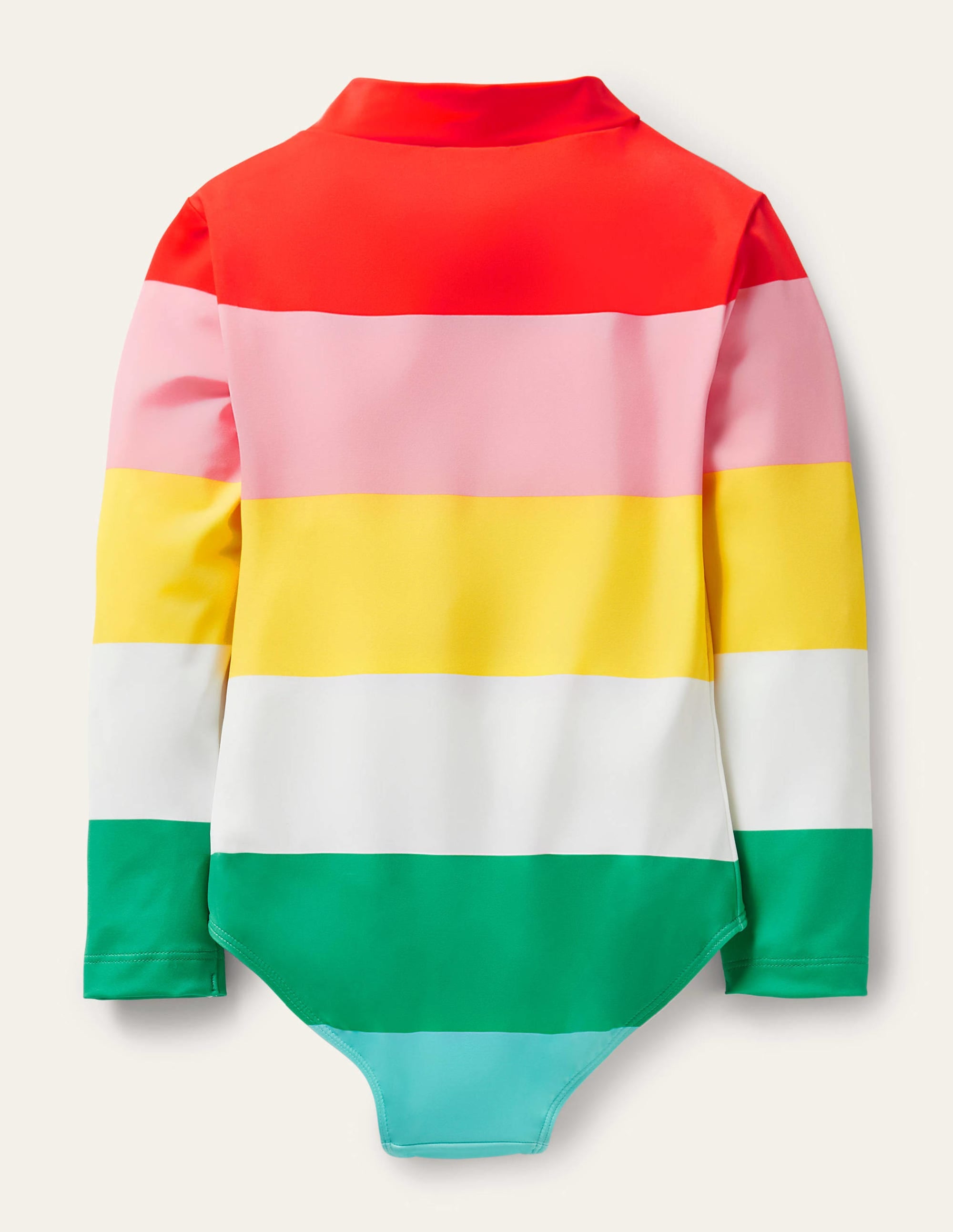 Langärmeliger Badeanzug-Bunt Regenbogen - Image 2
