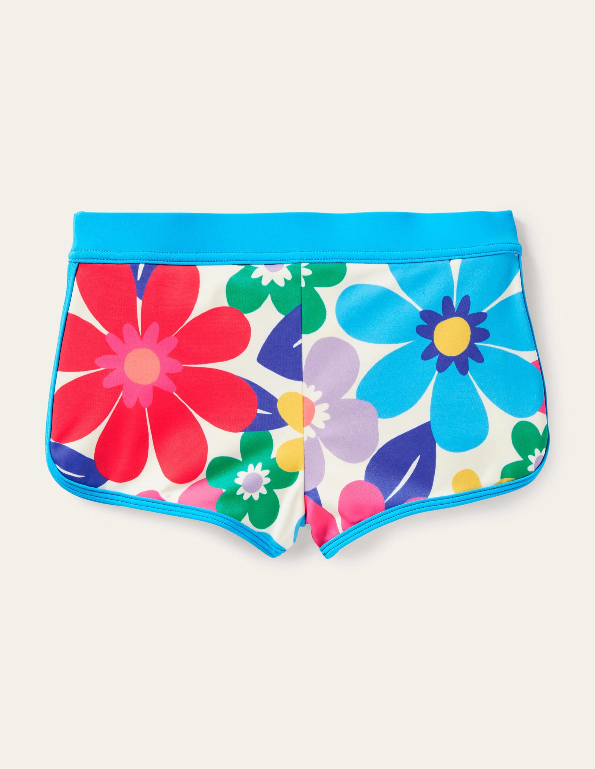 Gemusterte Badeshorts-Bunt, Große Blumen - Image 2