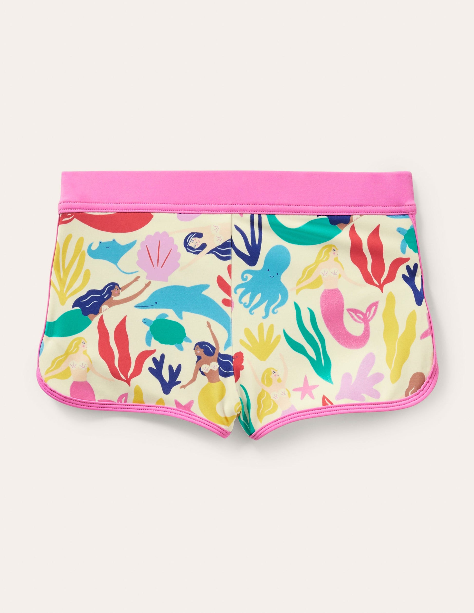 Short de bain à motif-Sirènes multi-2