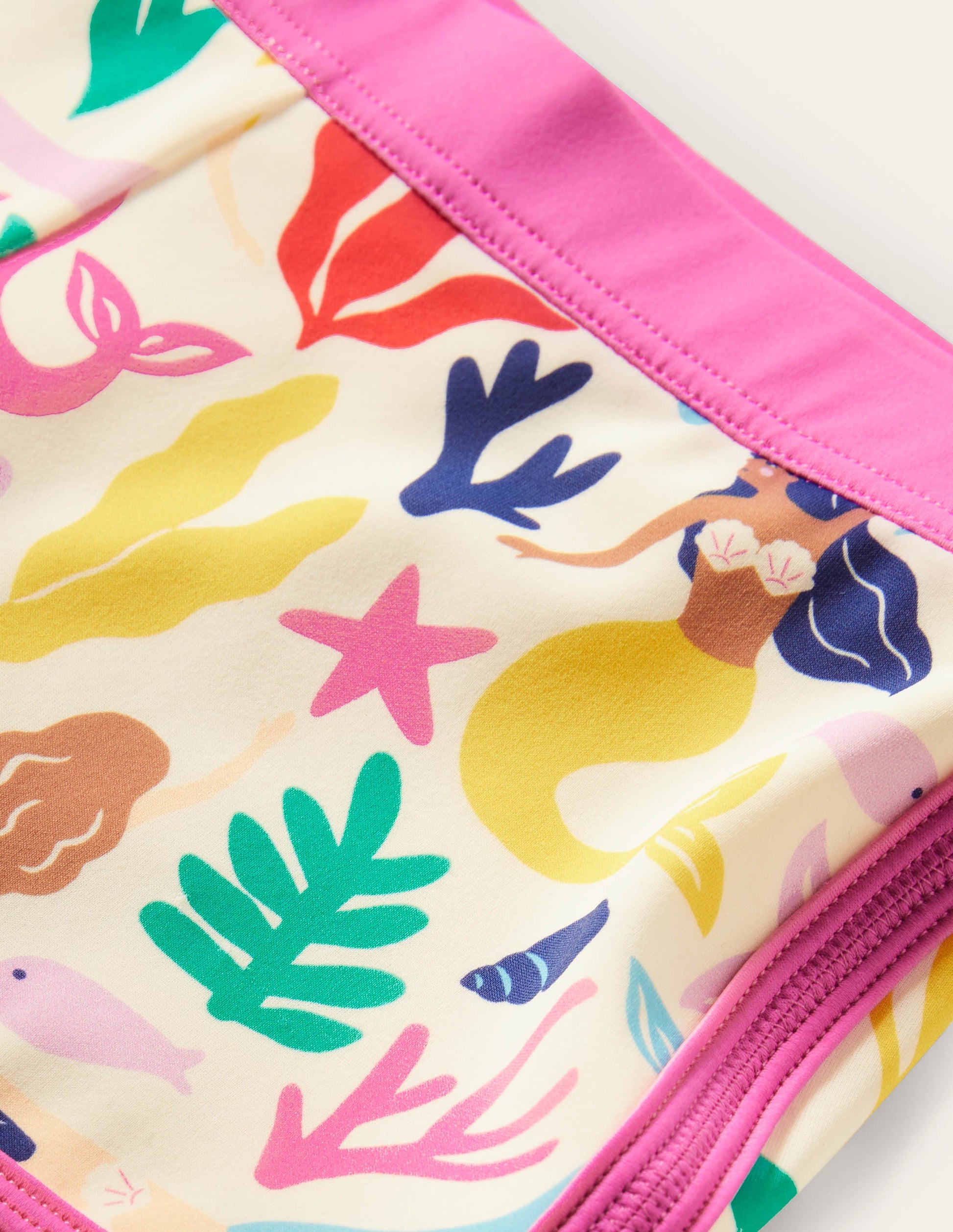Short de bain à motif-Sirènes multi-3