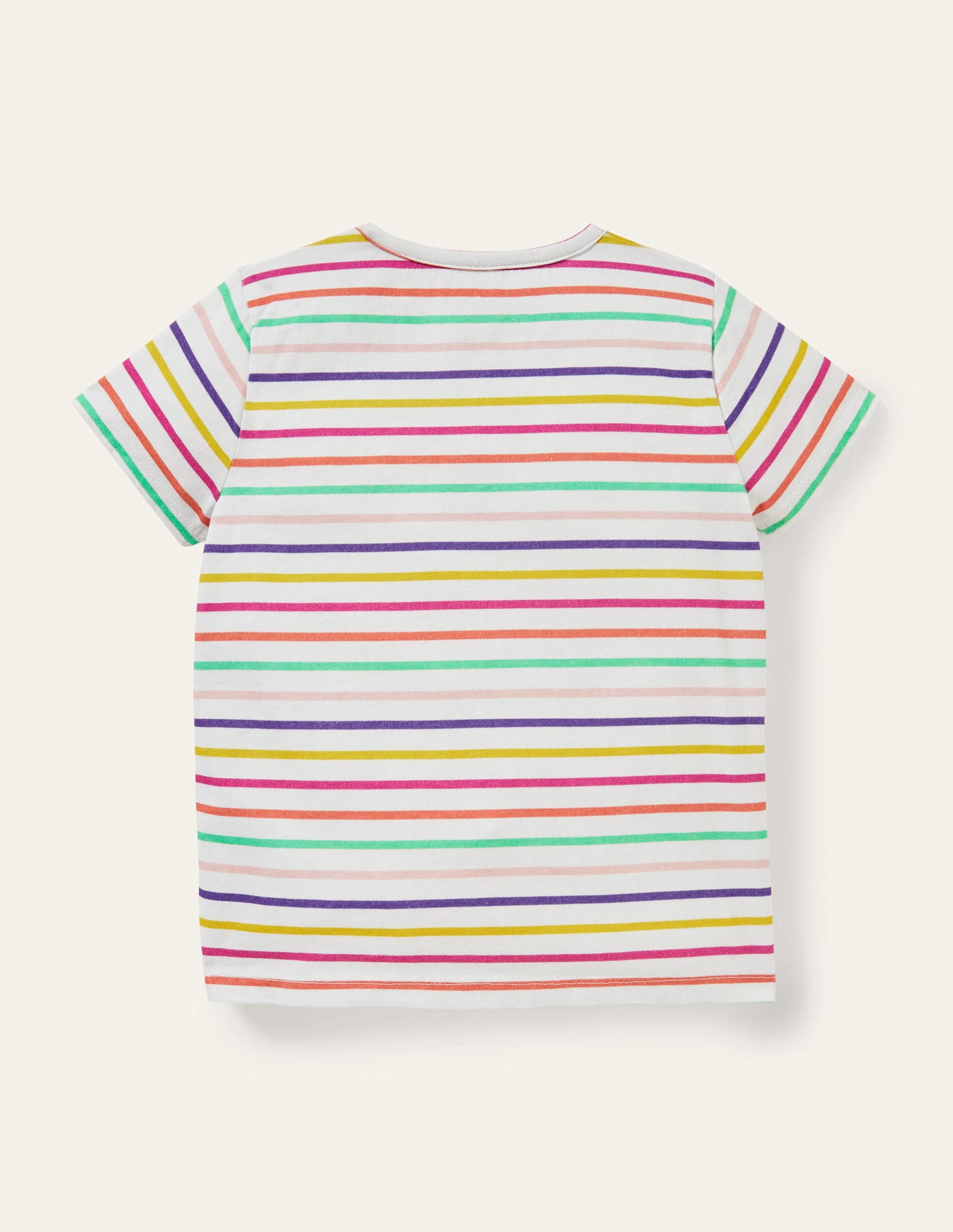 Kurzärmliges T-Shirt mit Applikation-Pop Pansy / Bluebell Sloth - Image 2
