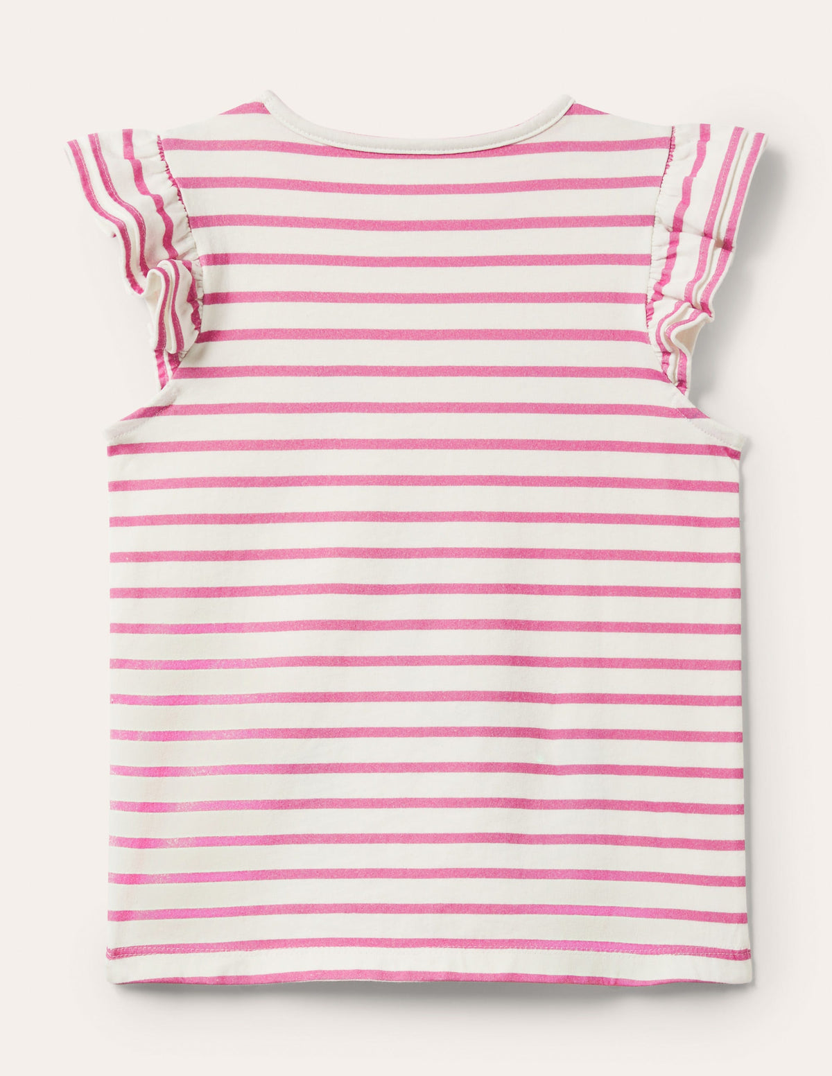Ruffle Interest logo T-shirt-Strawberry Ice Pink Mermaids-2