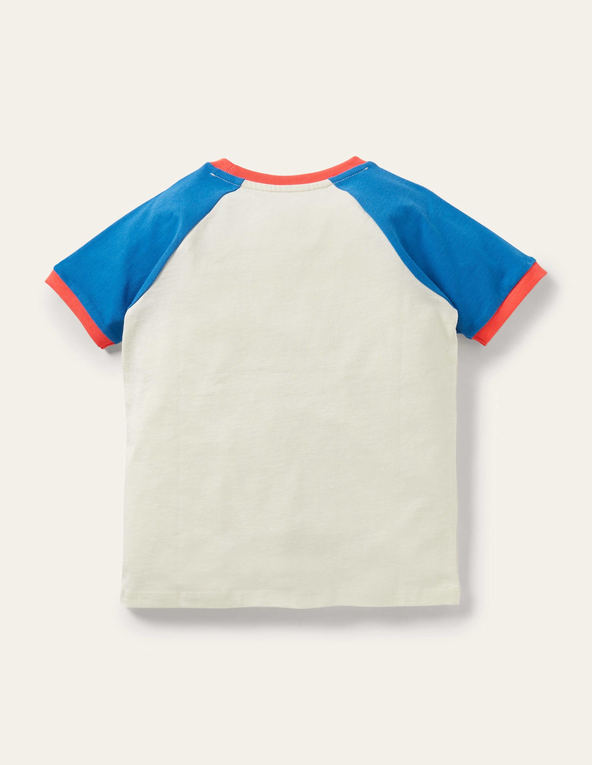 Gemustertes Raglan-T-Shirt mit Grafik-Strahlendes Marineblau, Planeten-2