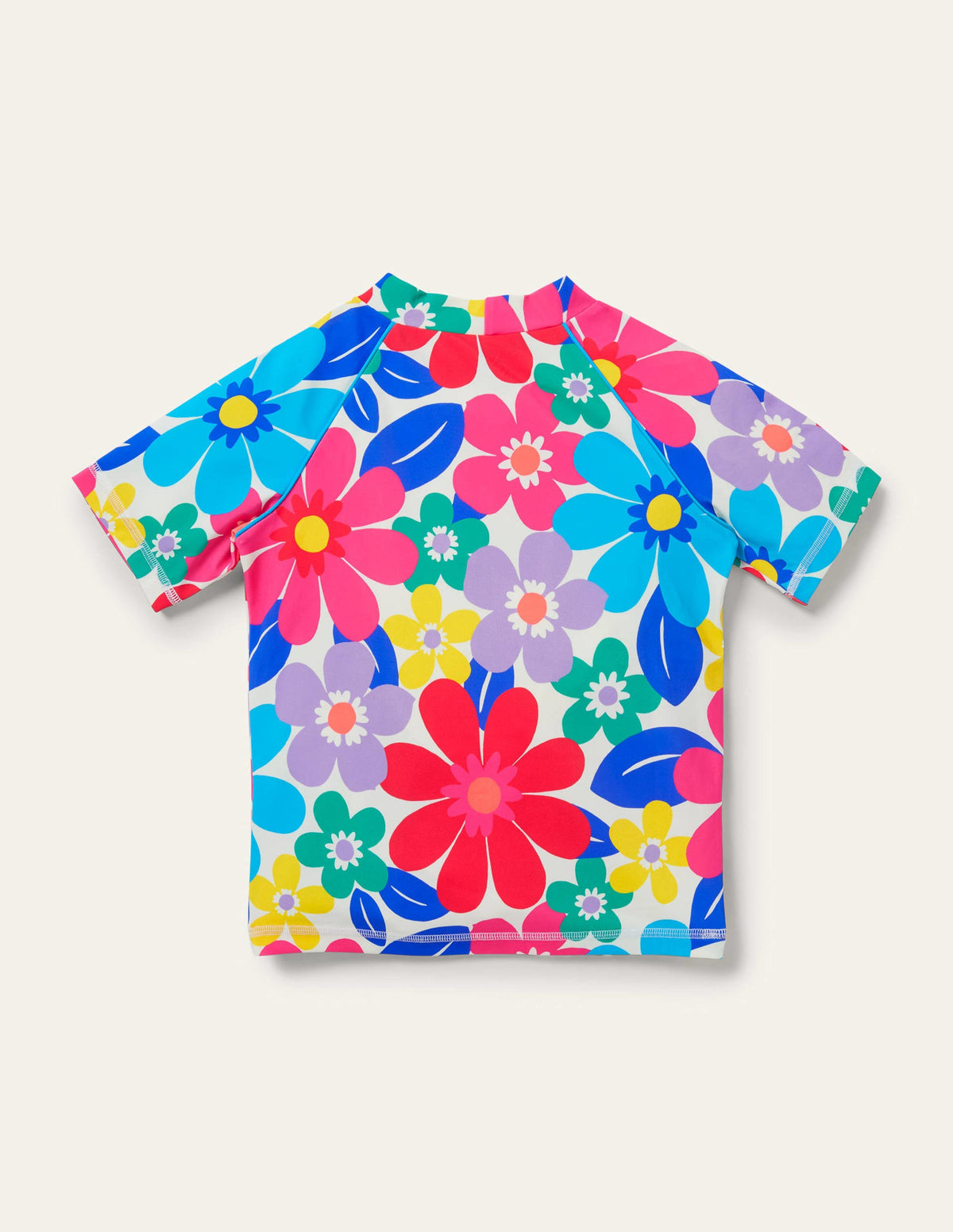 Short Sleeve Rash Vest-Multi Surf Floral - Image 2