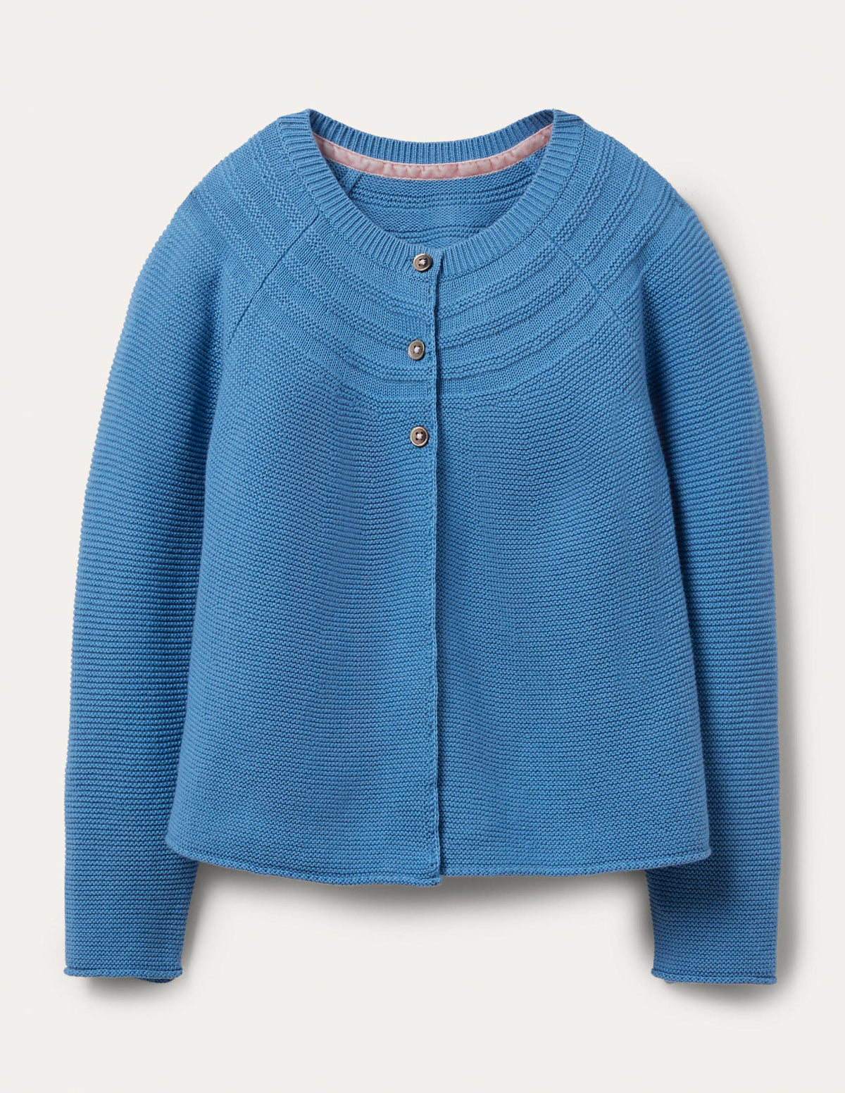 Blue Cashmere Blend Cardigan-Elisabethanisches Blau - Image 1