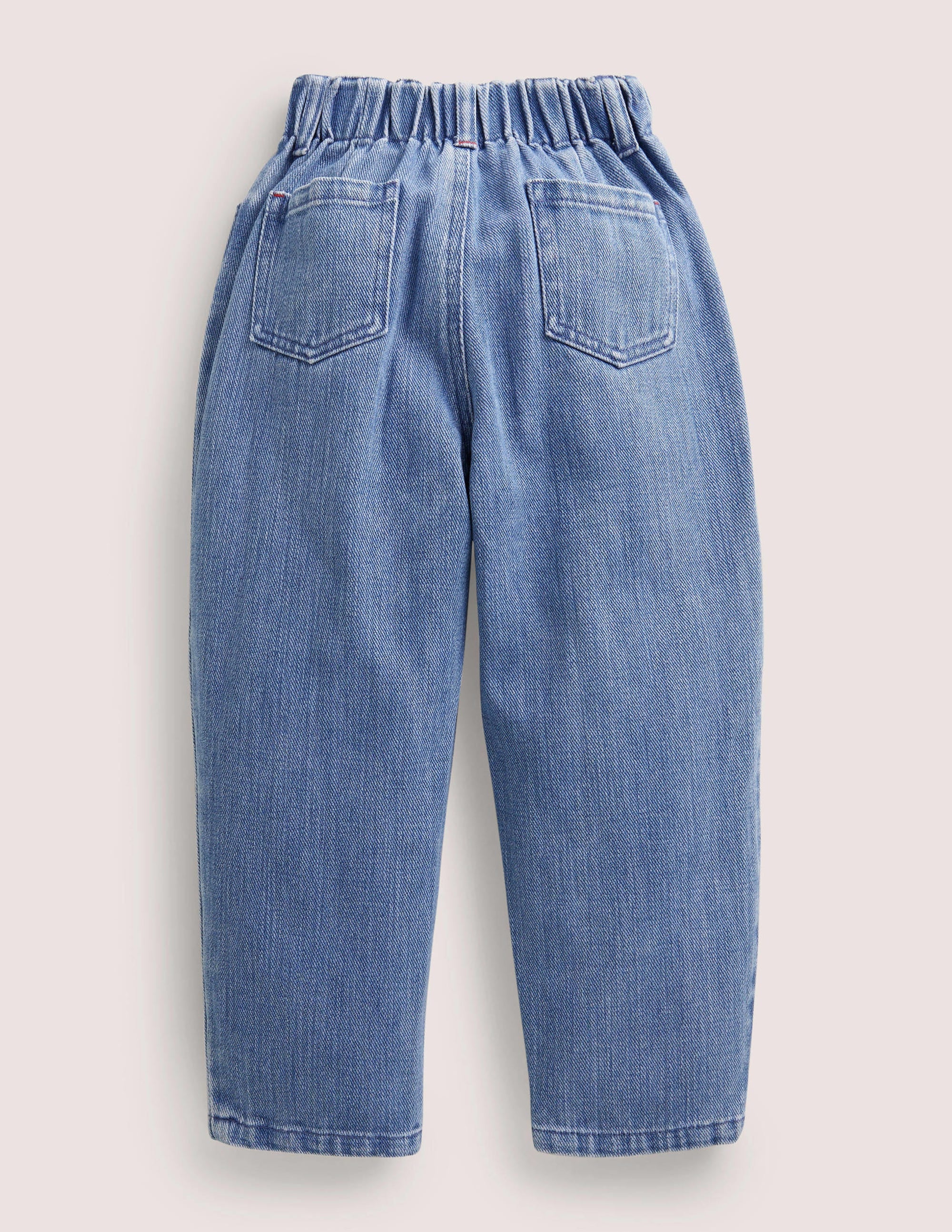 Barrel-Jeans-Mittleres Vintageblau, Denim - Image 2