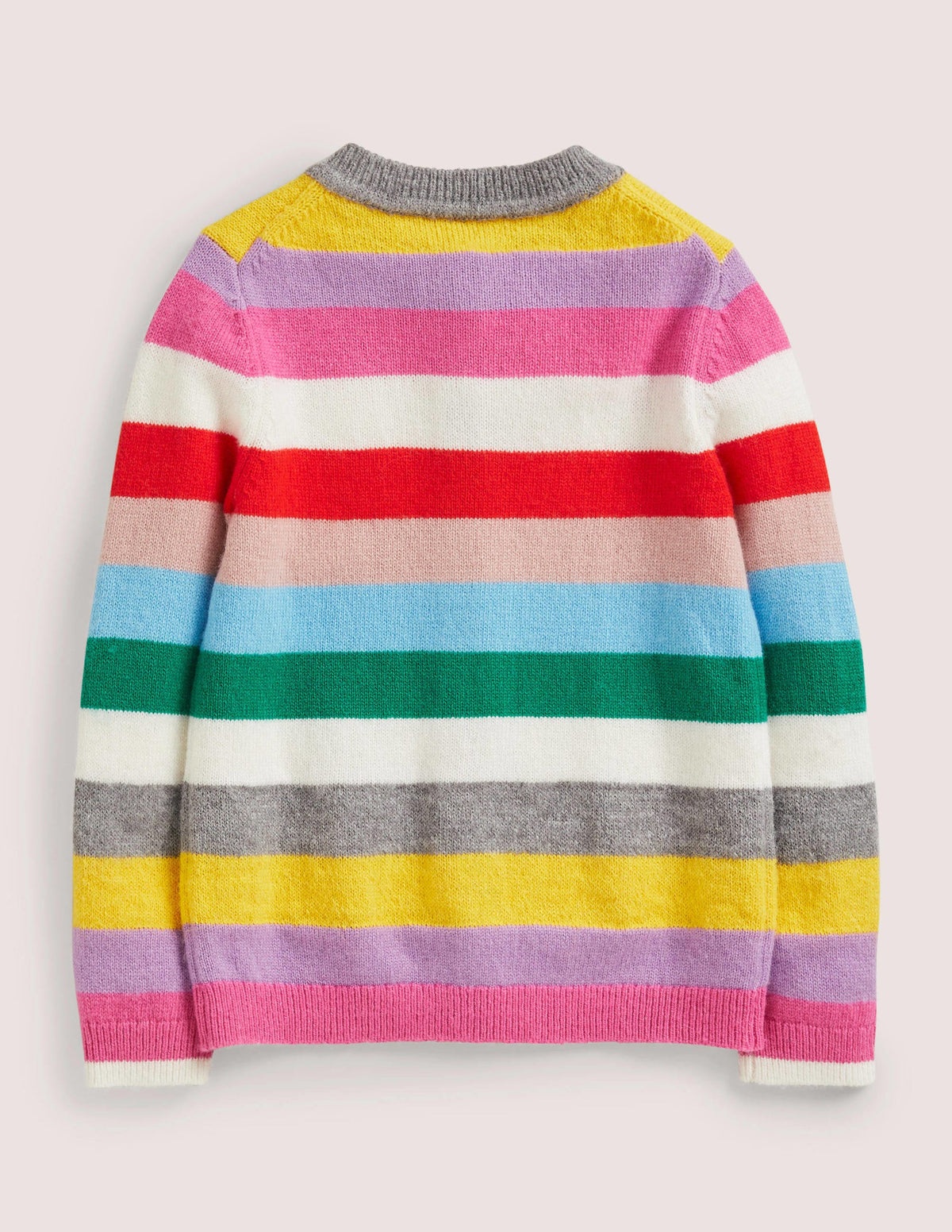 Cardigan mit Regenbogenstreifen-Bunt/Regenbogen, Gestreift - Image 2