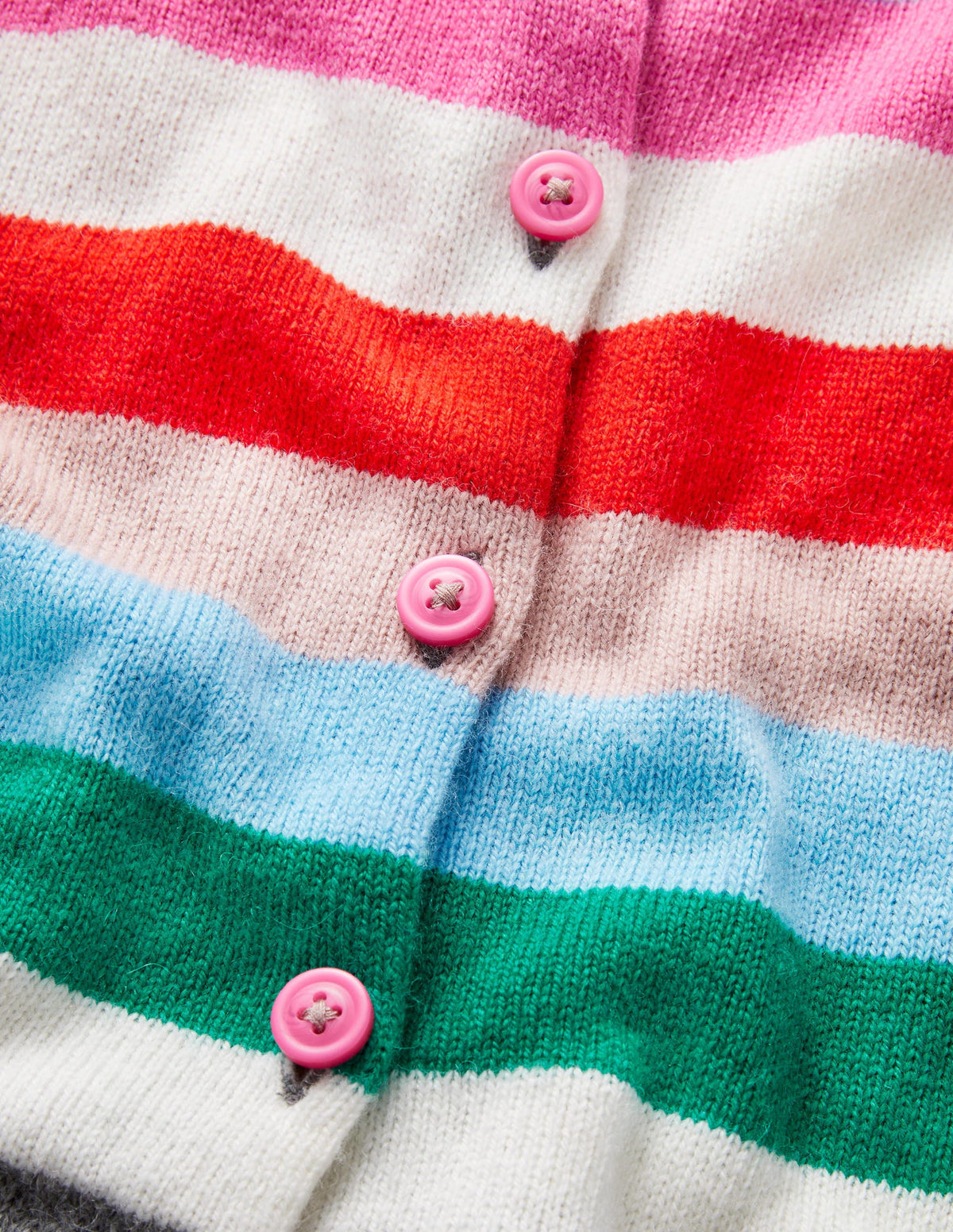 Cardigan mit Regenbogenstreifen-Bunt/Regenbogen, Gestreift-3