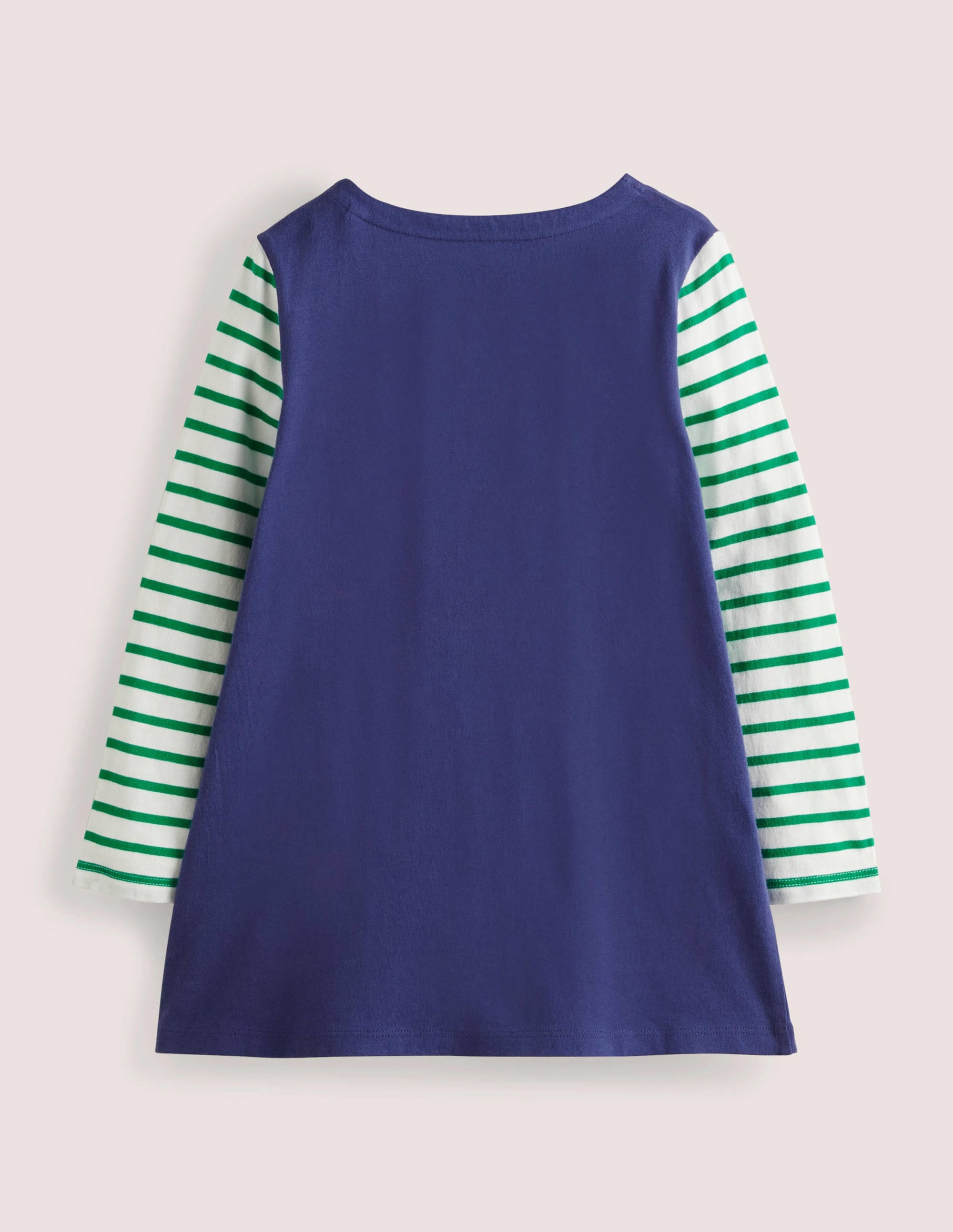 Jersey-Tunika mit Taschen-Segelblau, Tierärztin - Image 2
