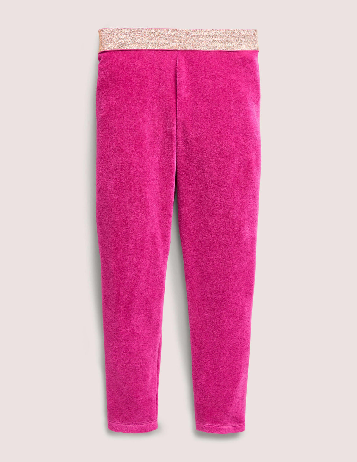 Samtleggings mit Glitzertaille-Rosa, Schafgarbe-1