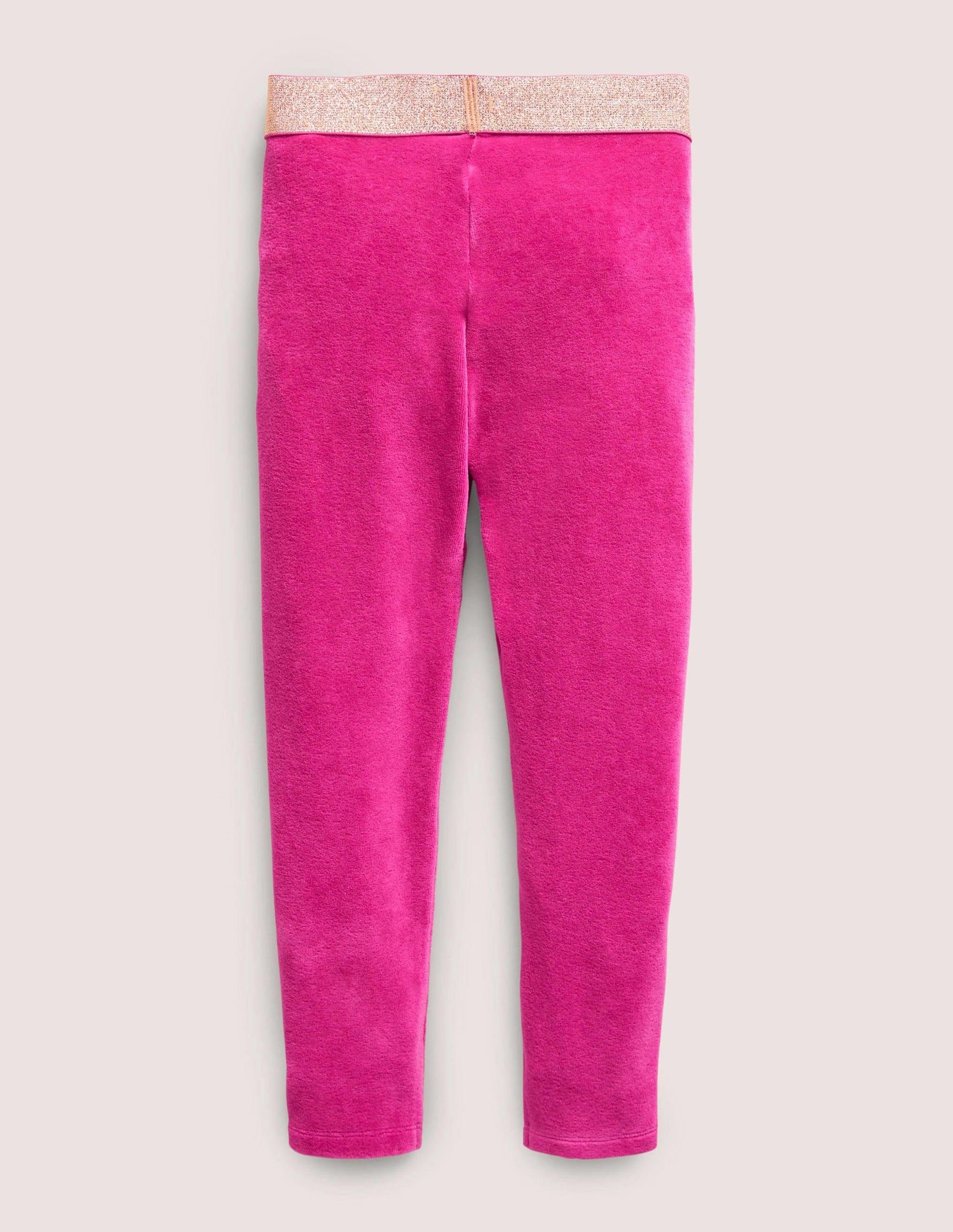Samtleggings mit Glitzertaille-Rosa, Schafgarbe-2