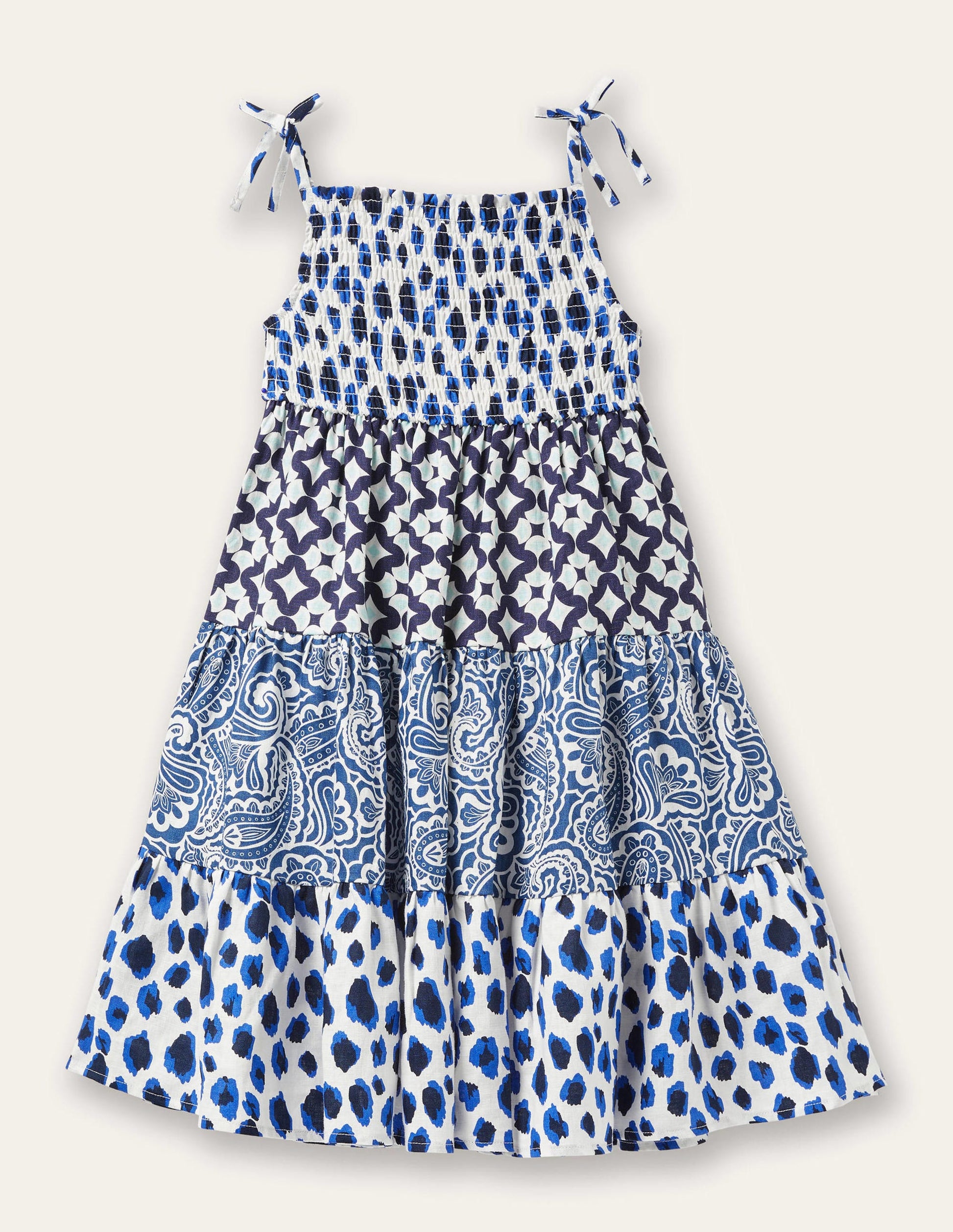 Upcycling-Kleid-Blau-1