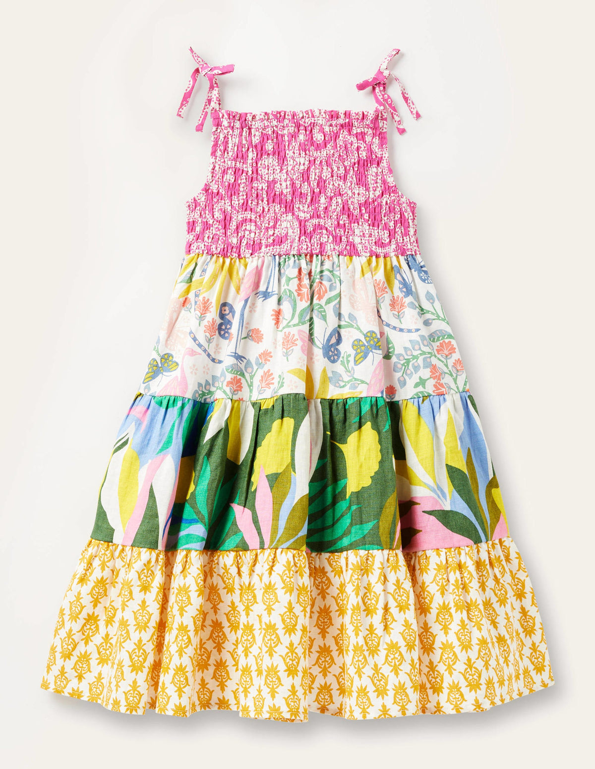 Upcycling-Kleid-Mini Me, Bunt - Image 1