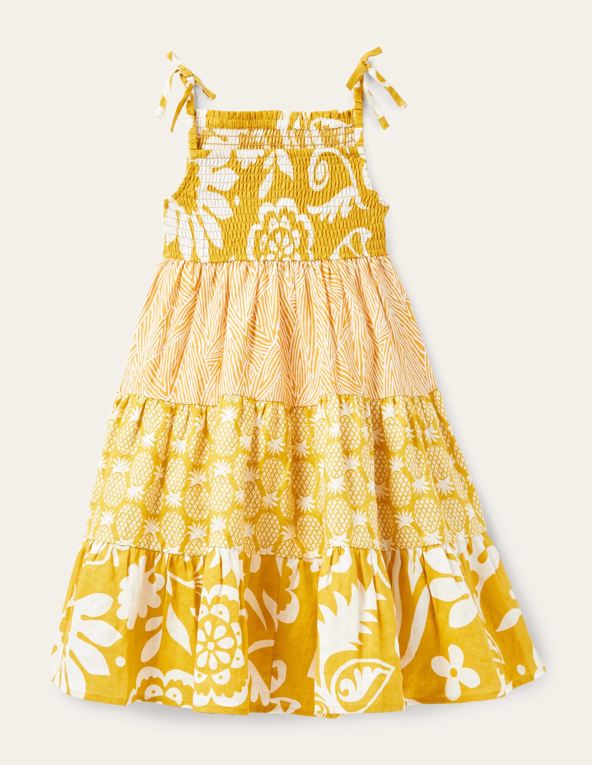 Upcycling-Kleid-Gelb - Image 2