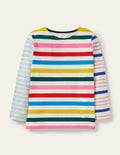 Marinière Mini-moi-Arc-en-ciel multi
