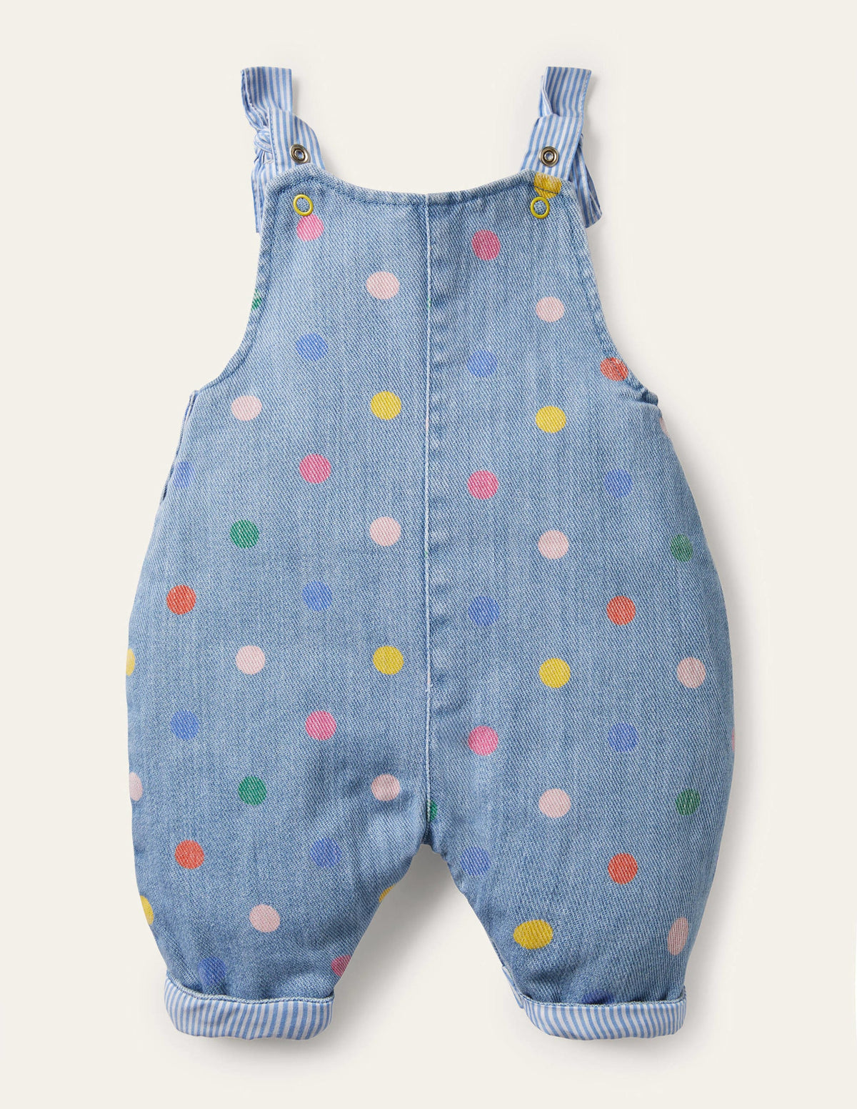 Salopette à pois-Pois multi chambray - Image 2