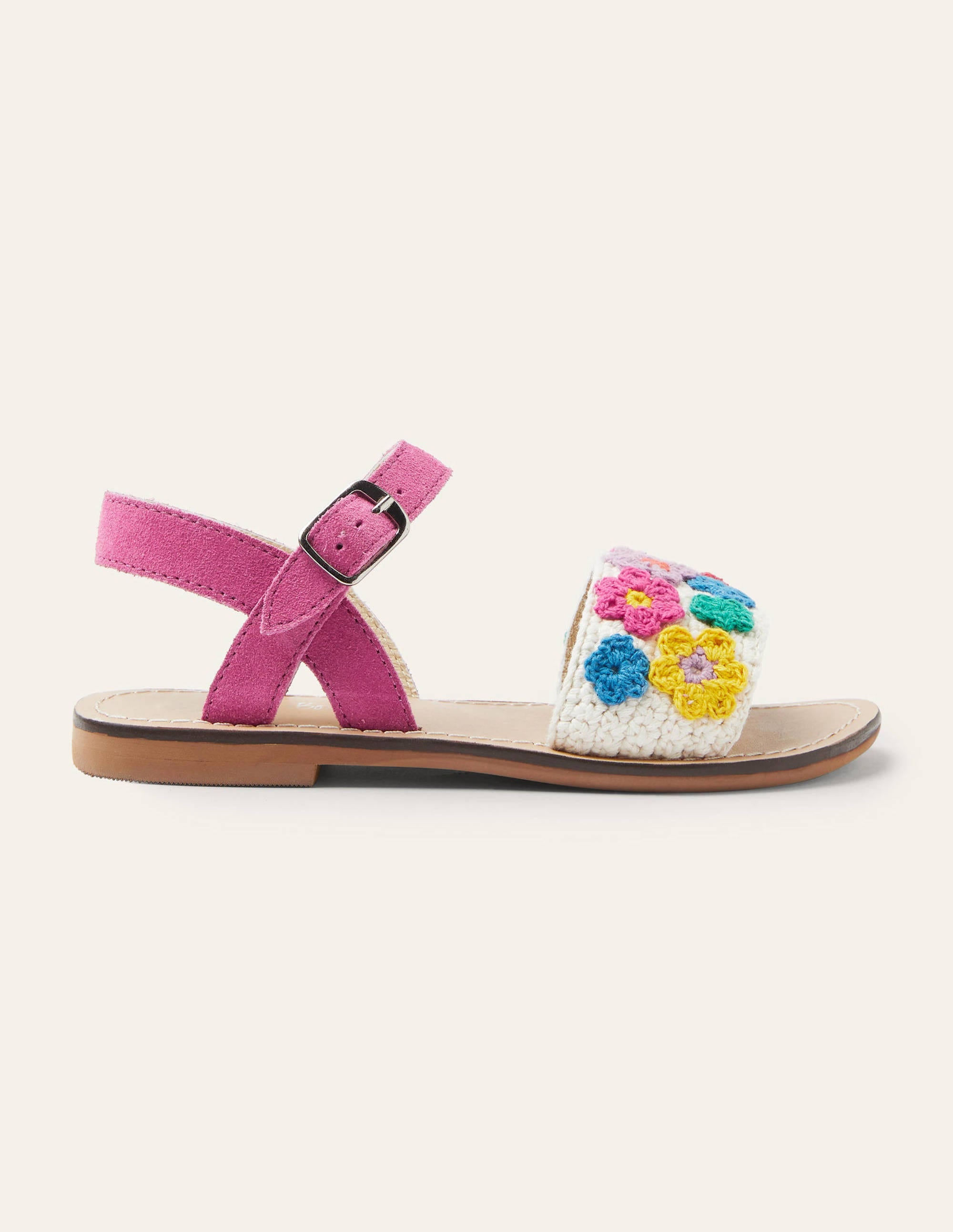 Crochet Sandals-Multi Flowers - Image 2