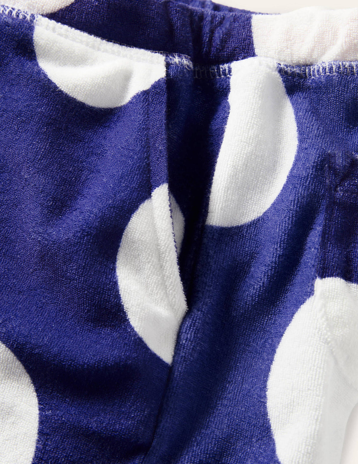 Frottee-Shorts-Blue Wave Jumbo Spot-3