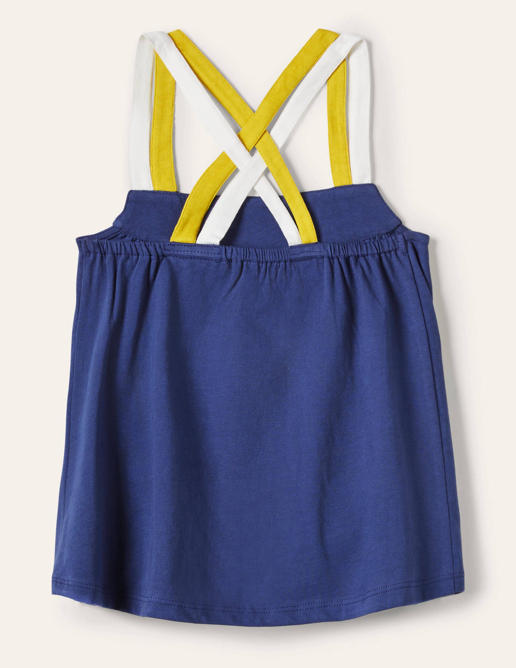 Top mit bunten Trägern-Segelblau/Navy - Image 2