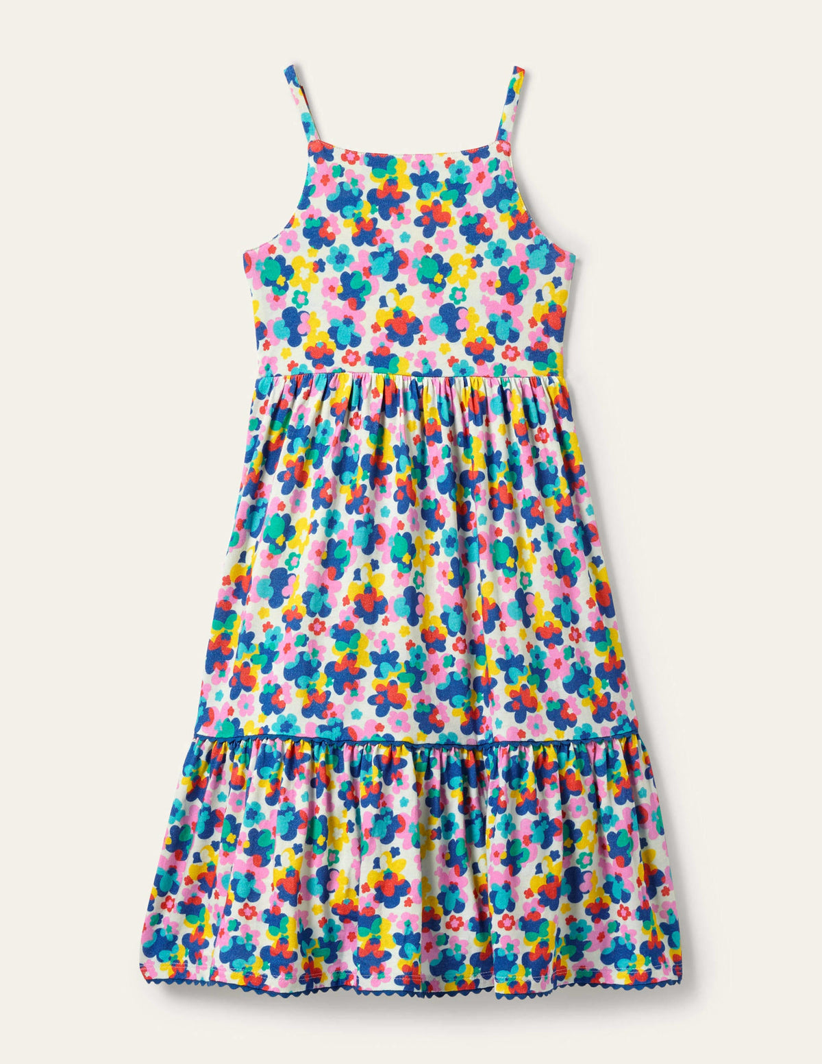 Robe longue en jersey-Motif Happy Ditsy Floral multi - Image 1