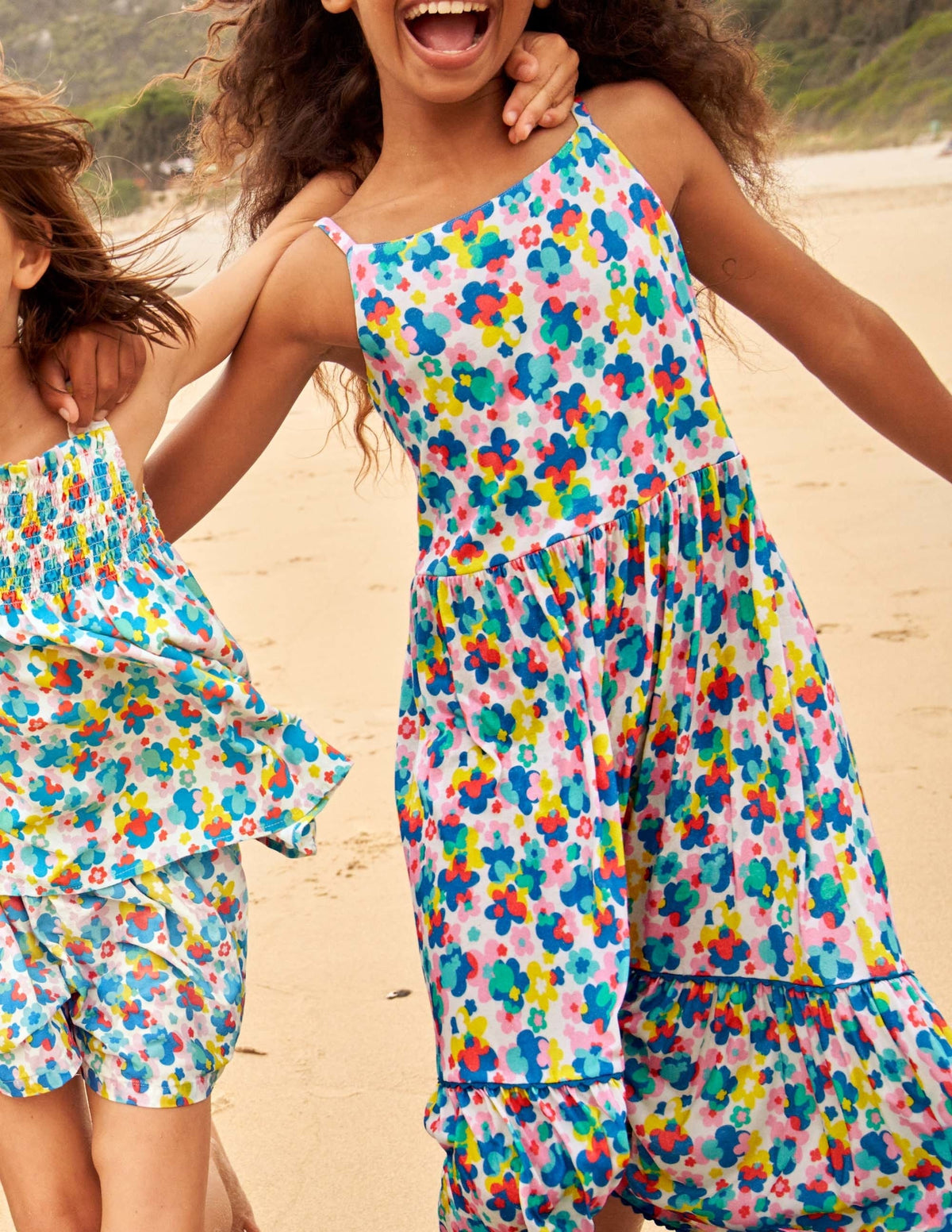 Robe longue en jersey-Motif Happy Ditsy Floral multi - Image 4
