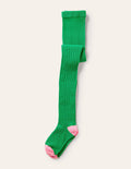 Collant côtelé-Vert