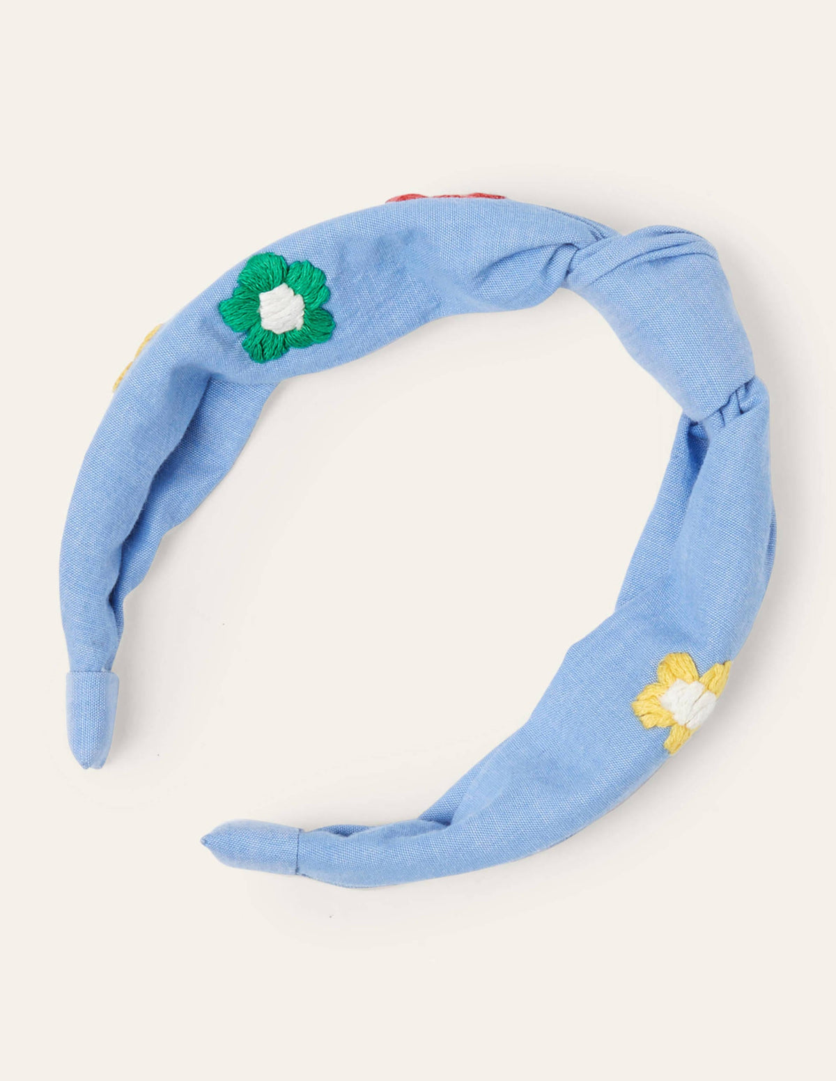 Haarband mit Knotendetail-Faux-Uni, Blumen-1