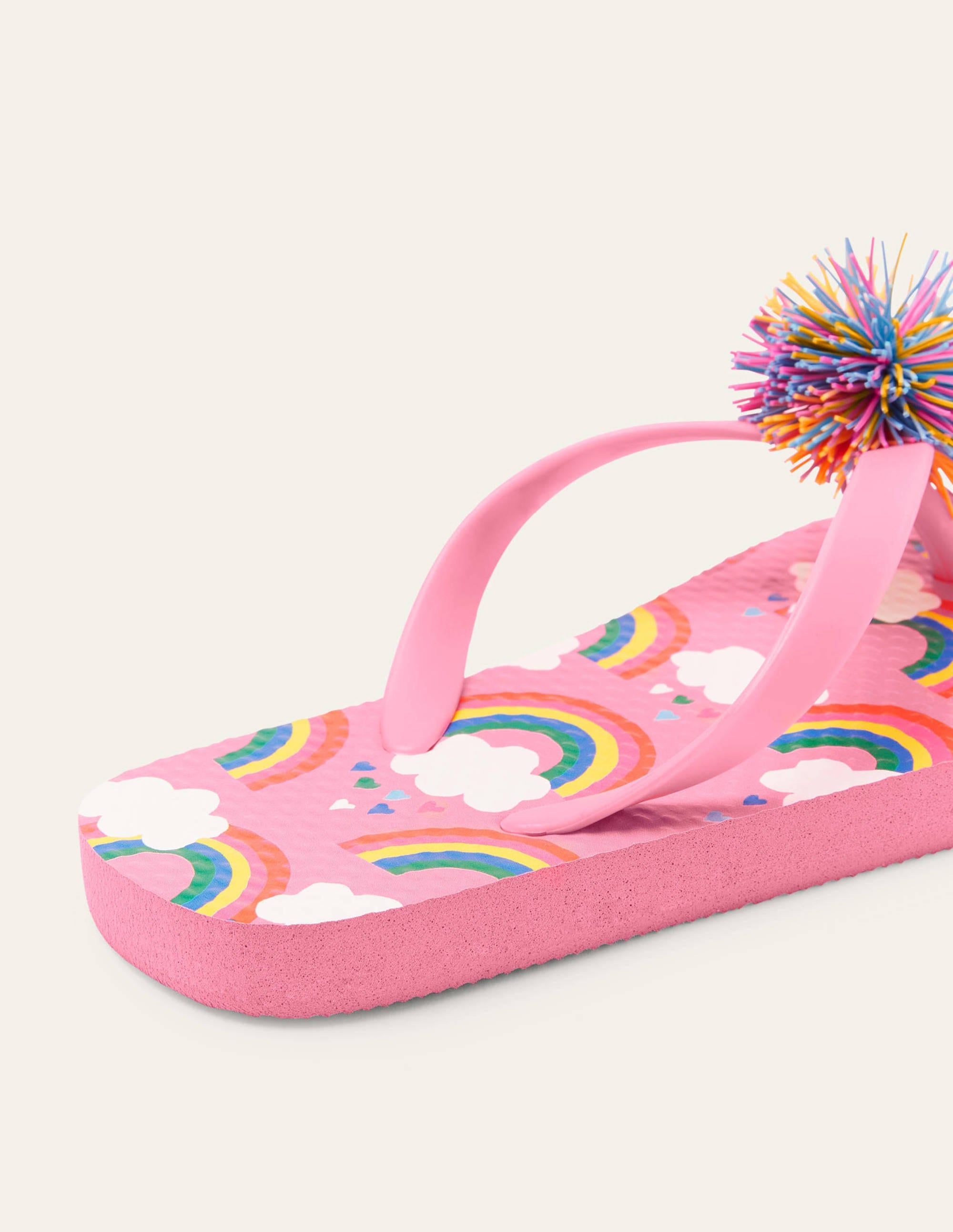 Flip-Flops (Mädchen)-Limonadenrosa, Regenbogen - Image 3