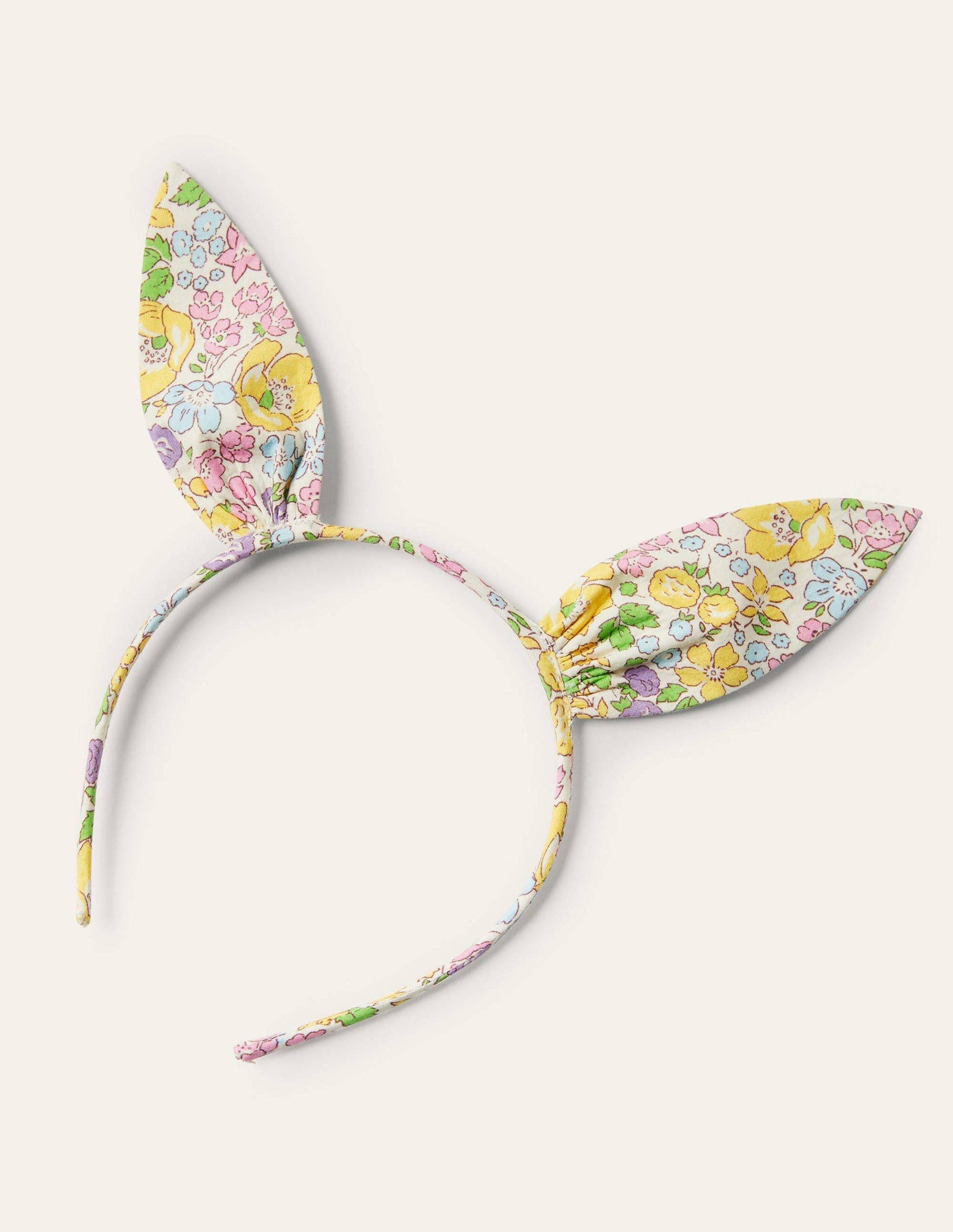 Haarreif mit Hasenohren-Blumenmuster-1