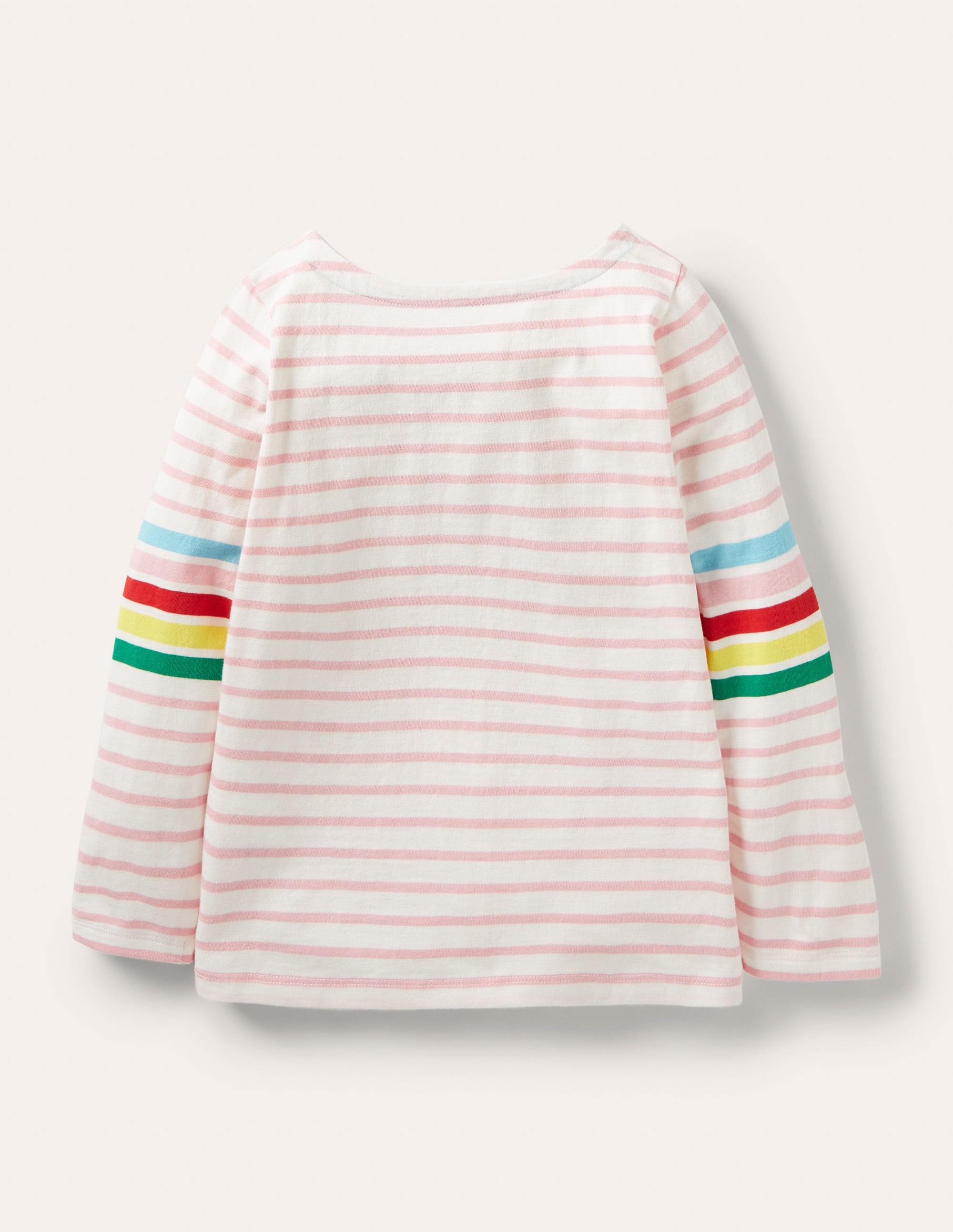 Lustiges Bretonshirt-Rosa, Regenbogen - Image 2