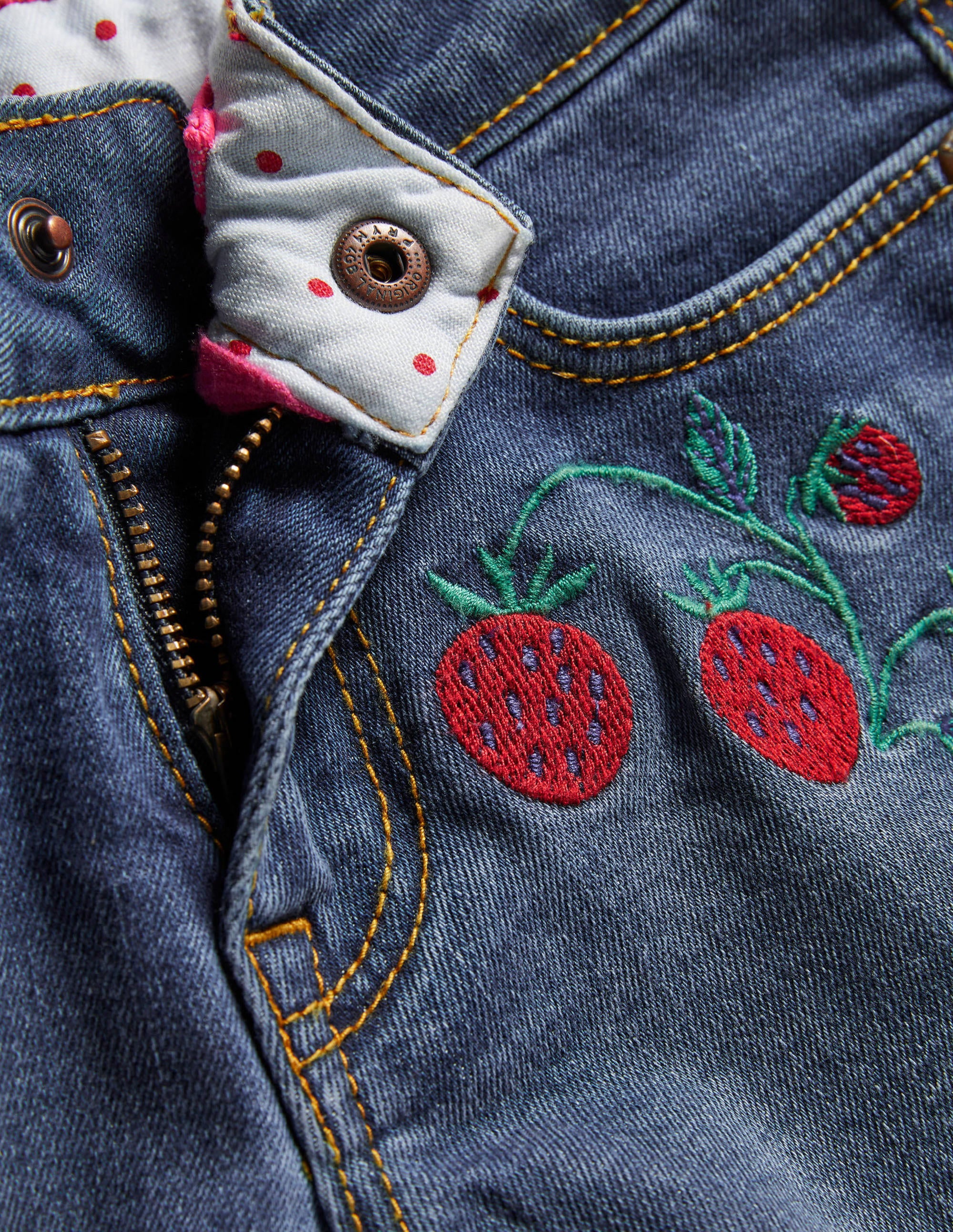 Short en jean-Abeille denim vintage moyen - Image 3