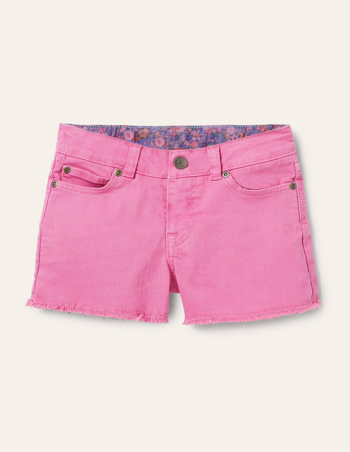 Short en jean-Rose glace à la fraise-1