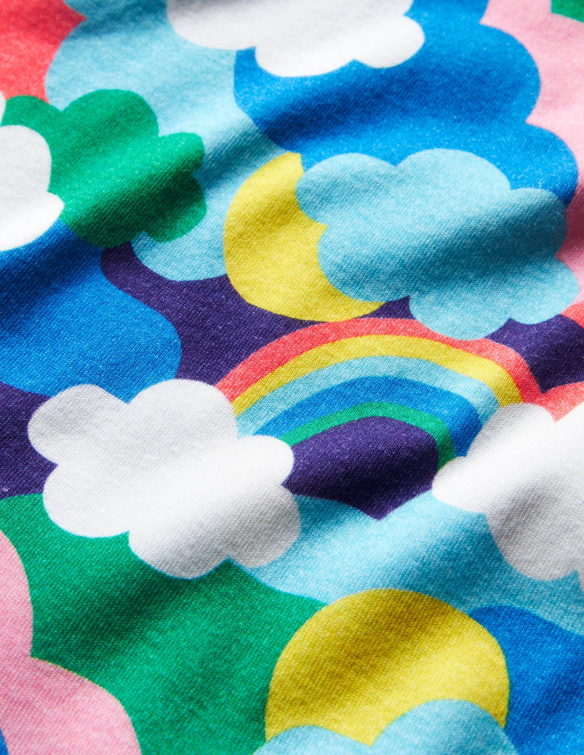 Glow-In-The-Dark Short Pyjamas-Multi Cloud Camo - Image 3