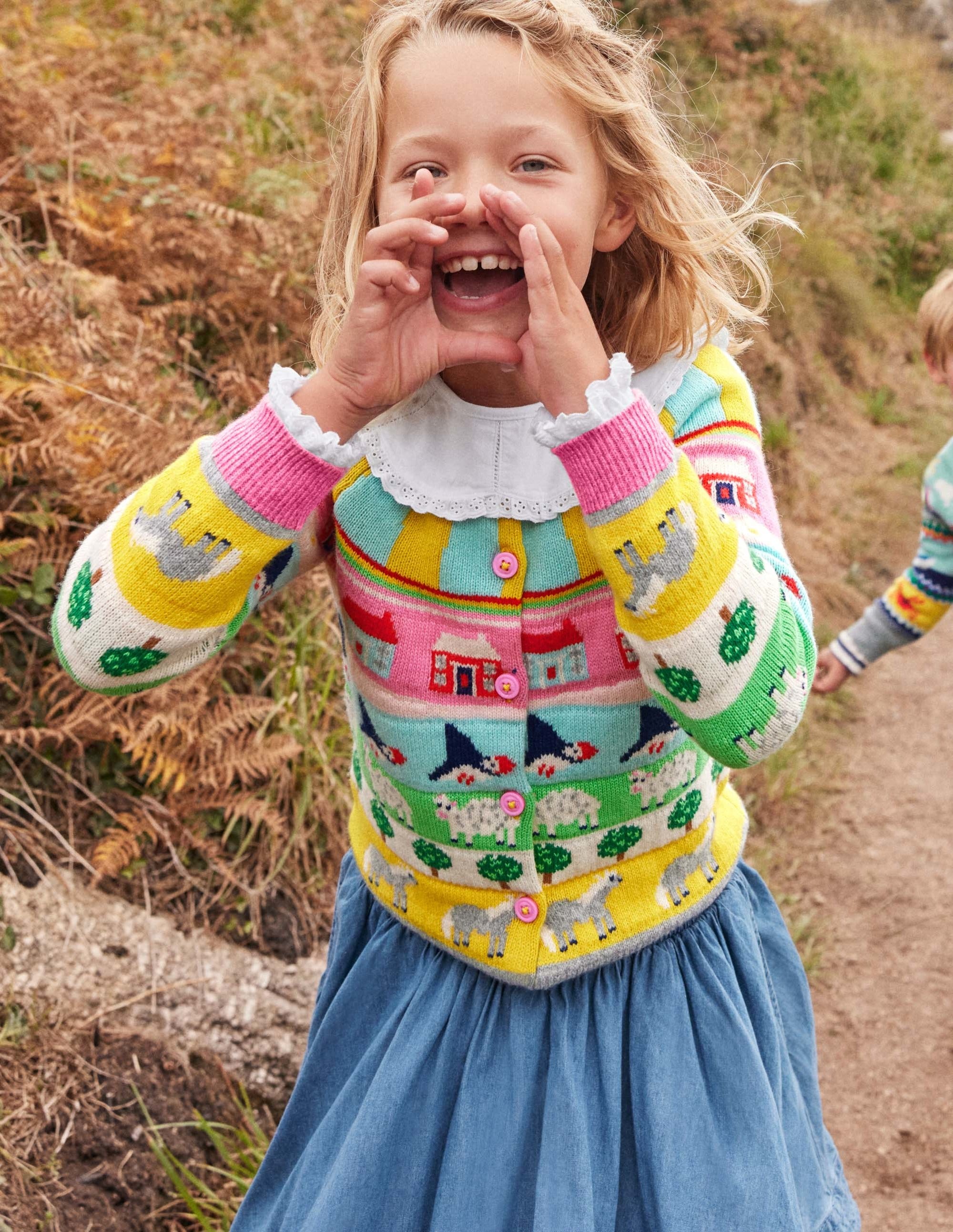 Fair-Isle-Cardigan-Bunt, Fair-Isle-Muster - Image 4