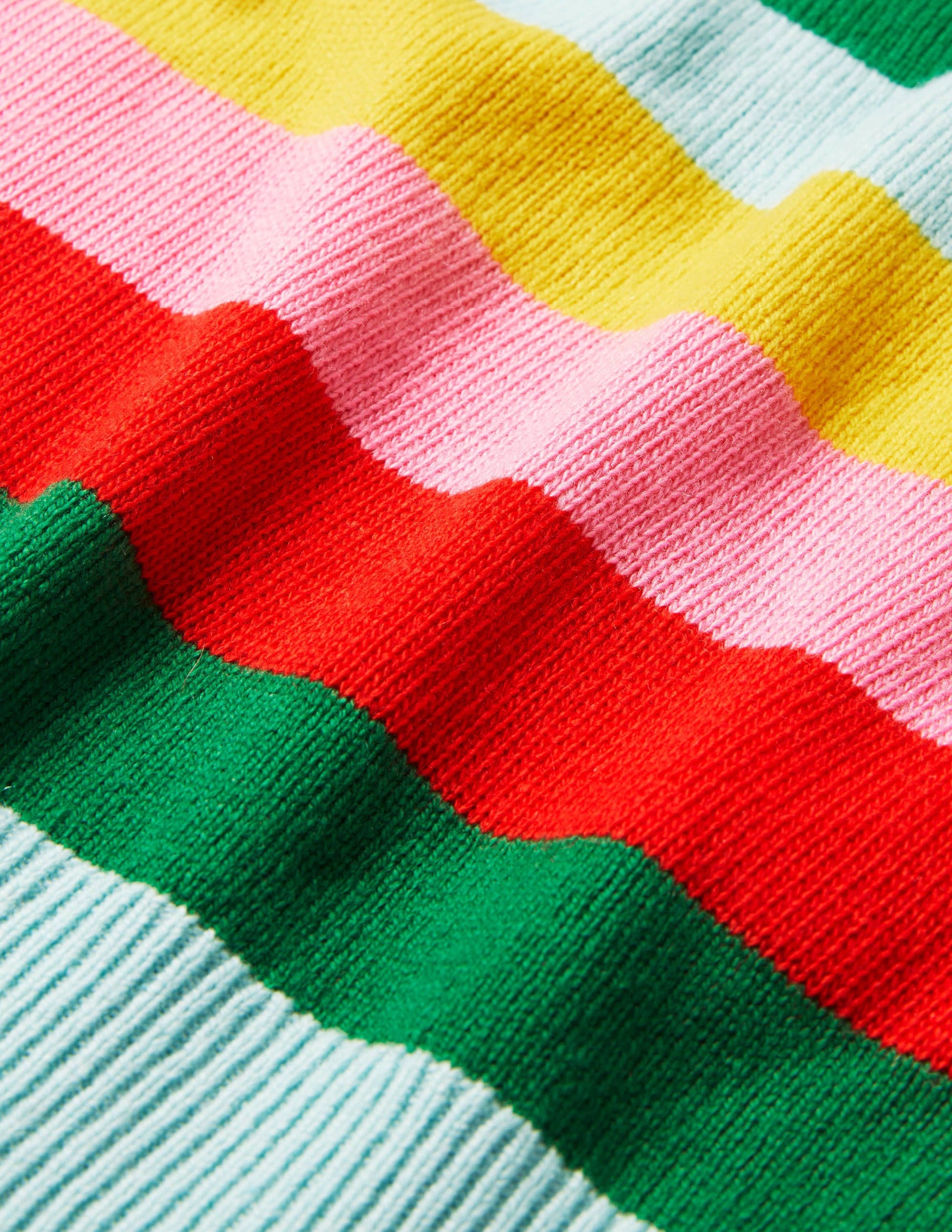 Knitted Stripe Tank Top-Multi Stripe-3