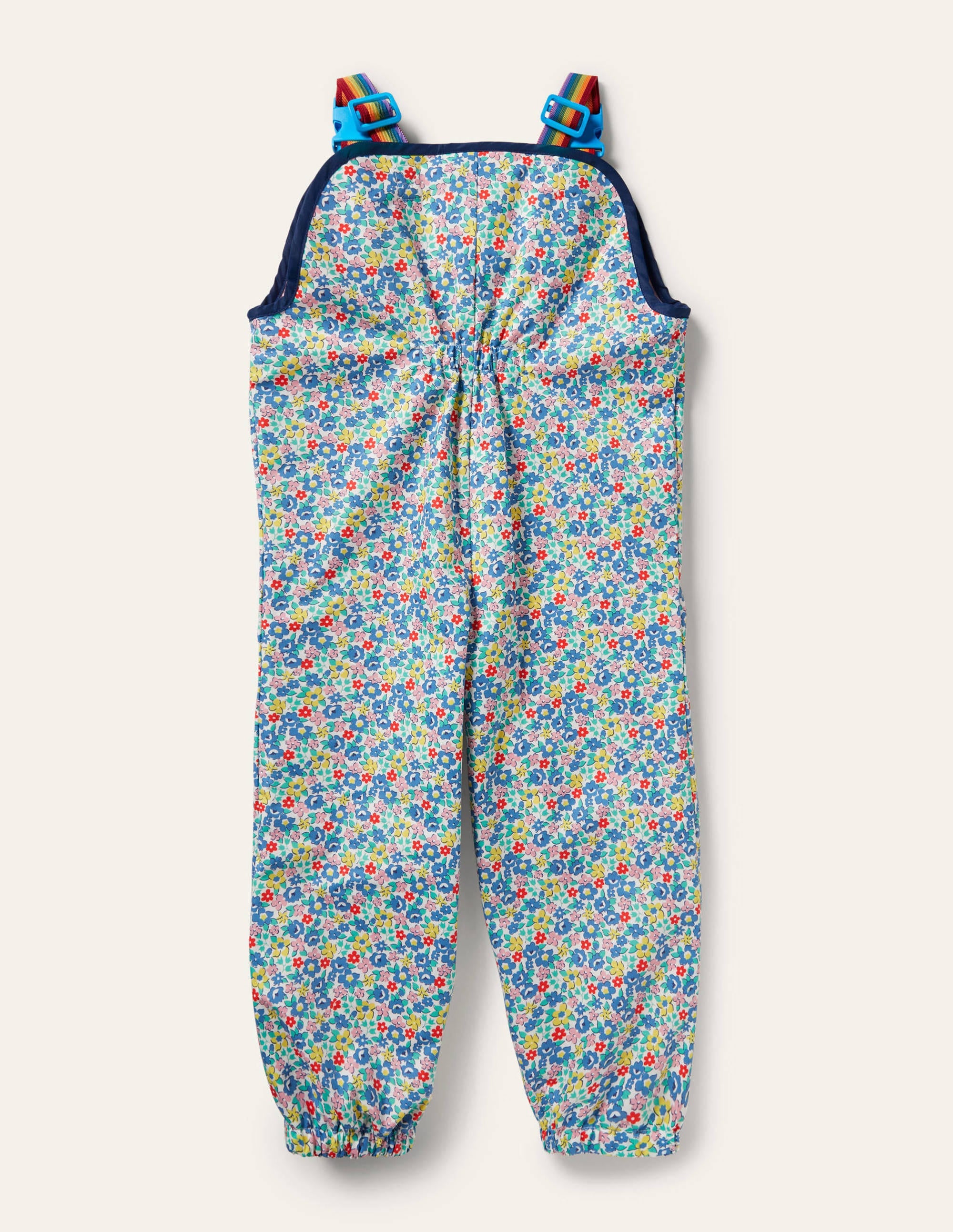Wasserdichte Latzhose-Bunt, Frühlingsblumen - Image 2