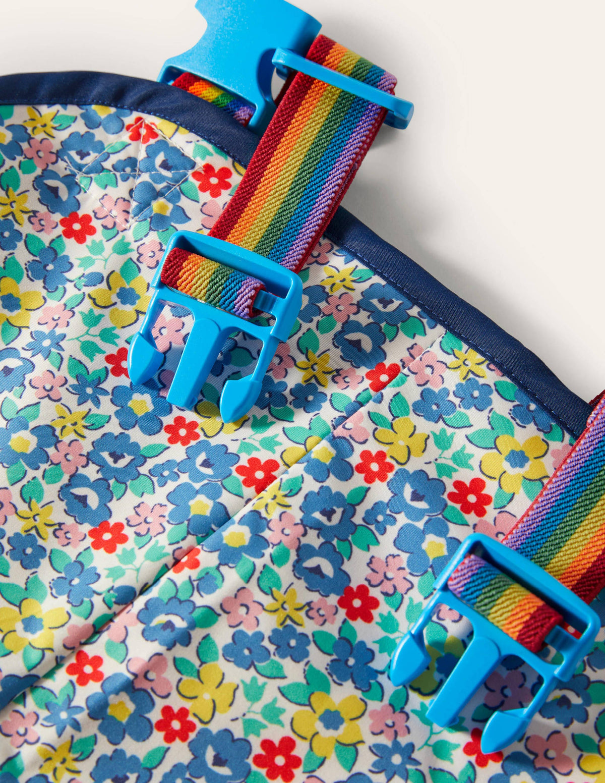 Wasserdichte Latzhose-Bunt, Frühlingsblumen - Image 3