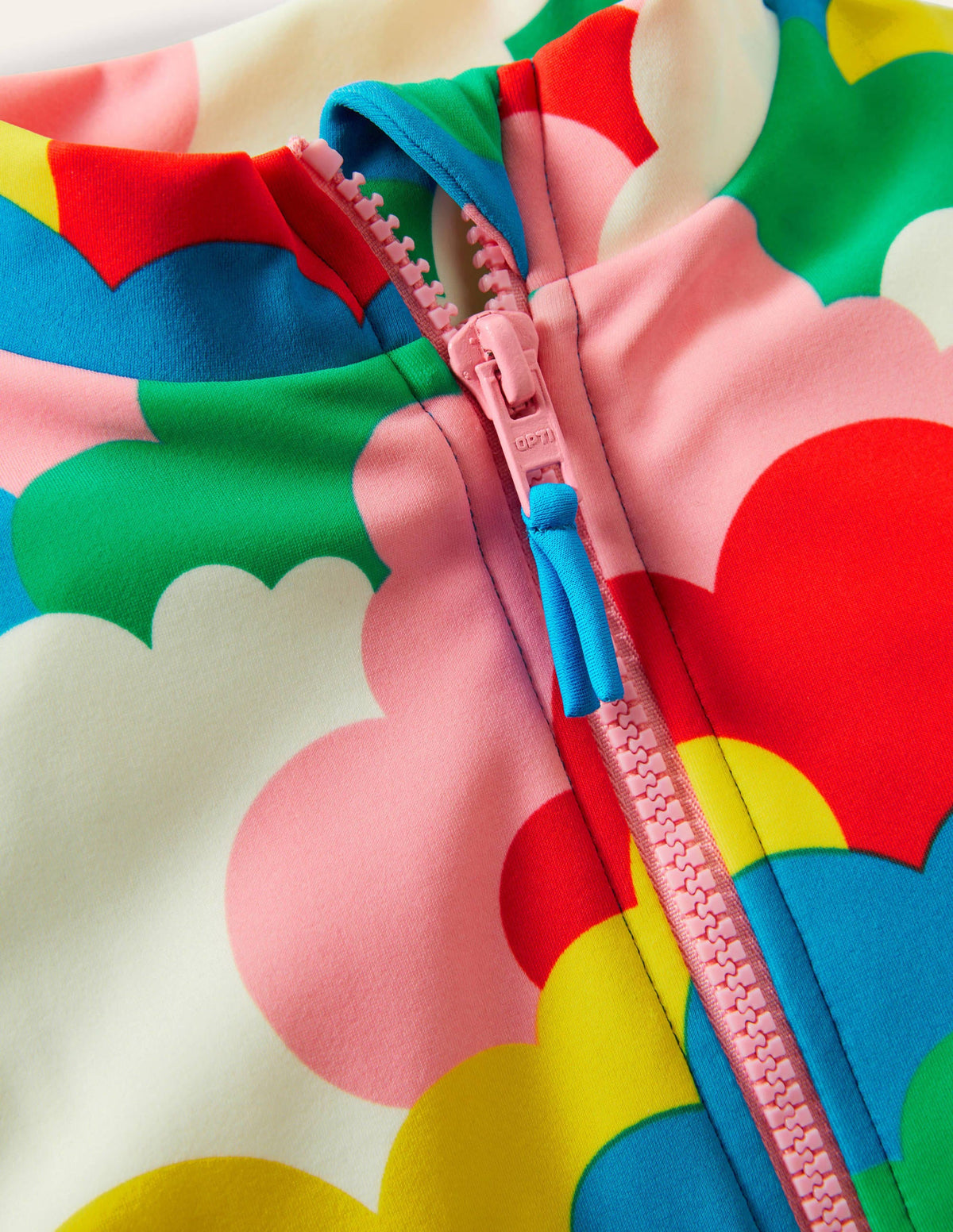 Langärmeliger Badeanzug-Bunte Wolken - Image 3