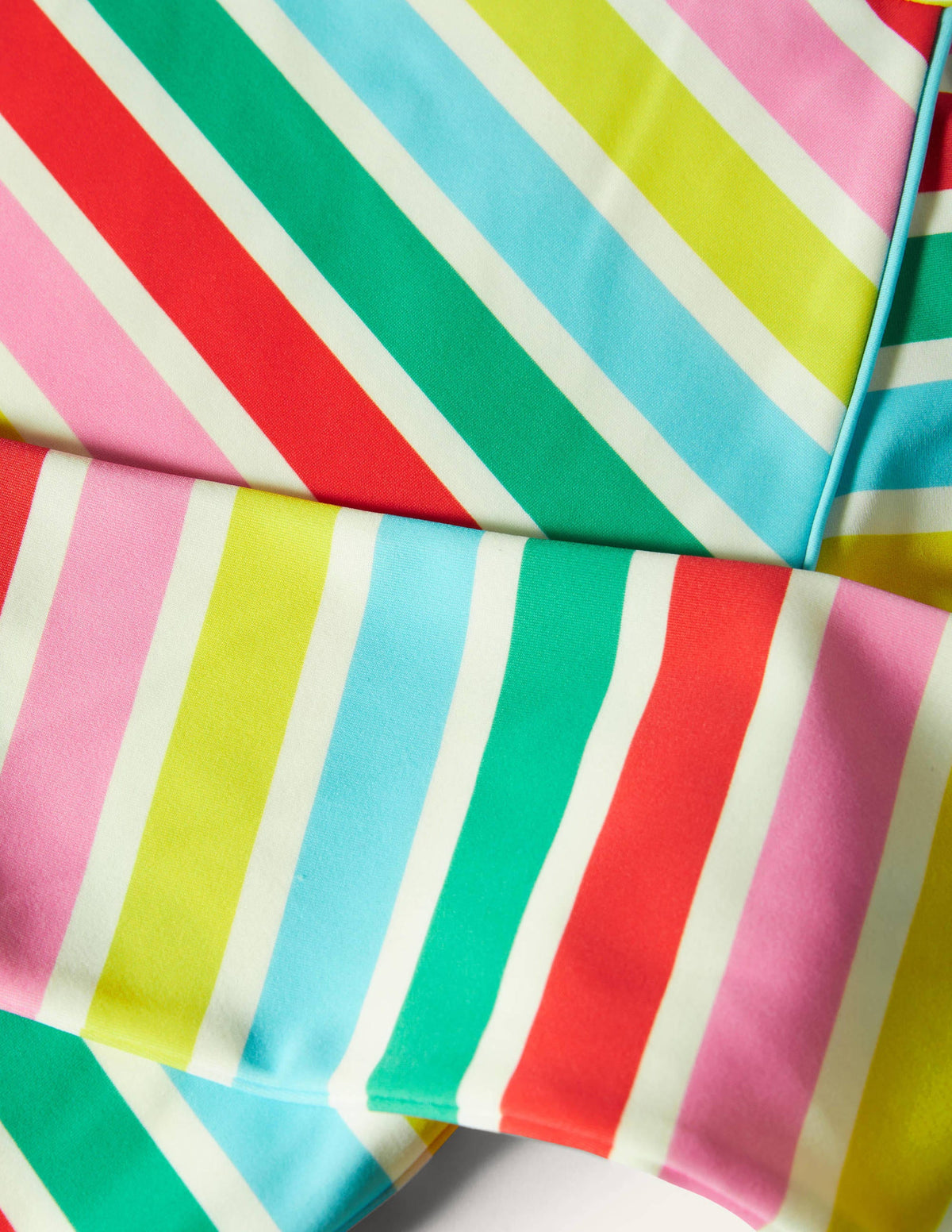 Gemustertes Rash Top-Naturweiß/Bunt, Regenbogen-3