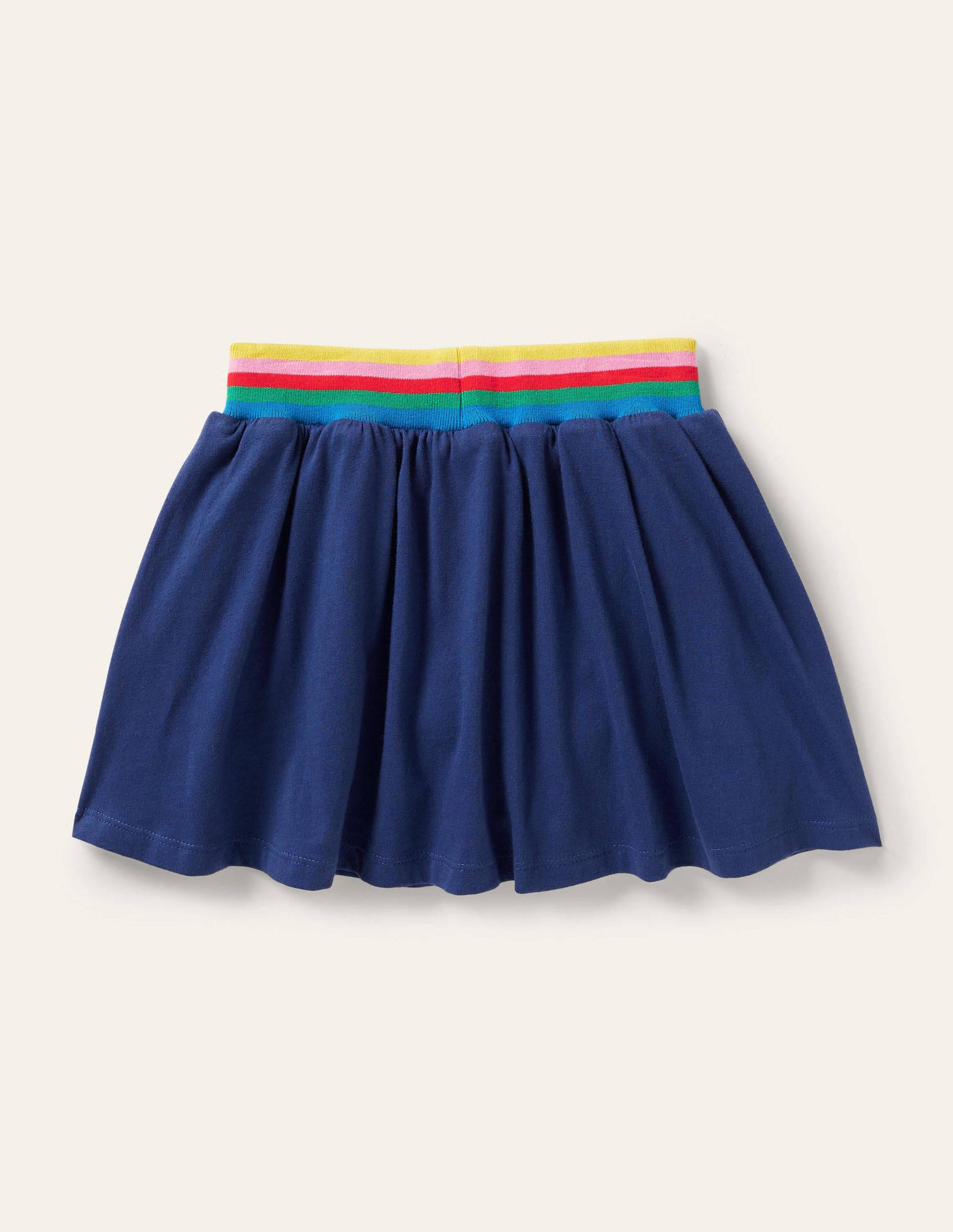 Appliqué Jersey Skort-Starboard Blue Weather-2