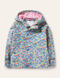 Wasserdichte Regenjacke-Bunt, Frühlingsblumen