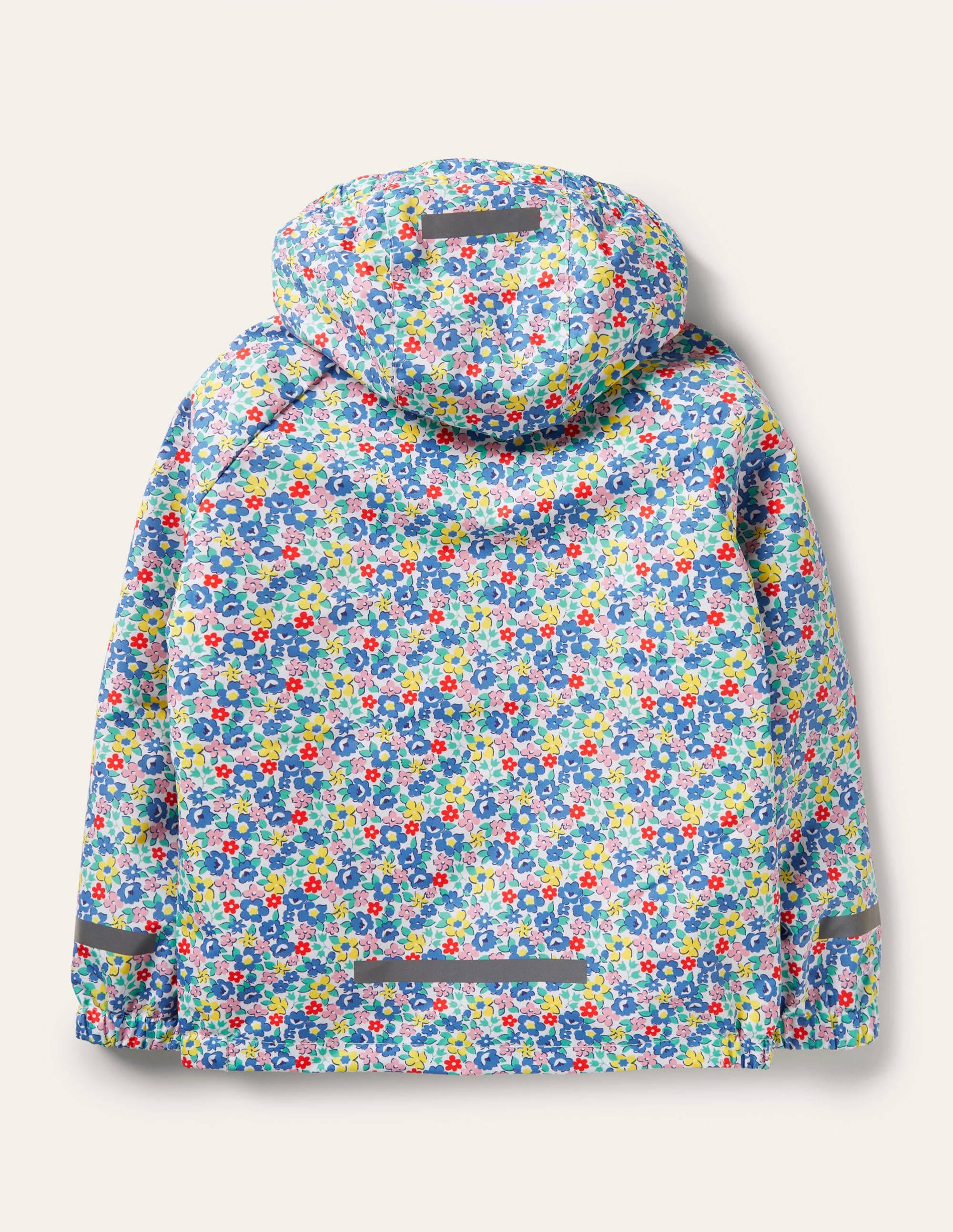 Wasserdichte Regenjacke-Bunt, Frühlingsblumen - Image 2