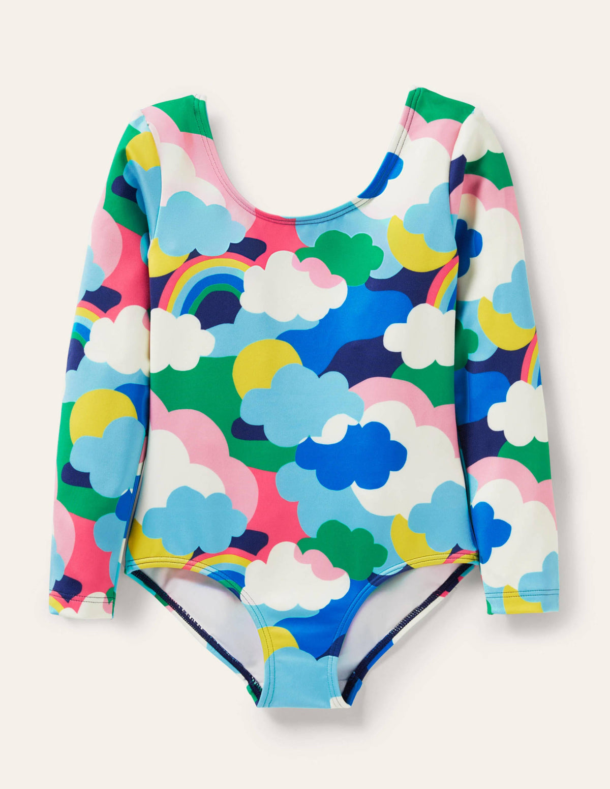 Activewear Leotard-Multi Cloud Camo - Image 1