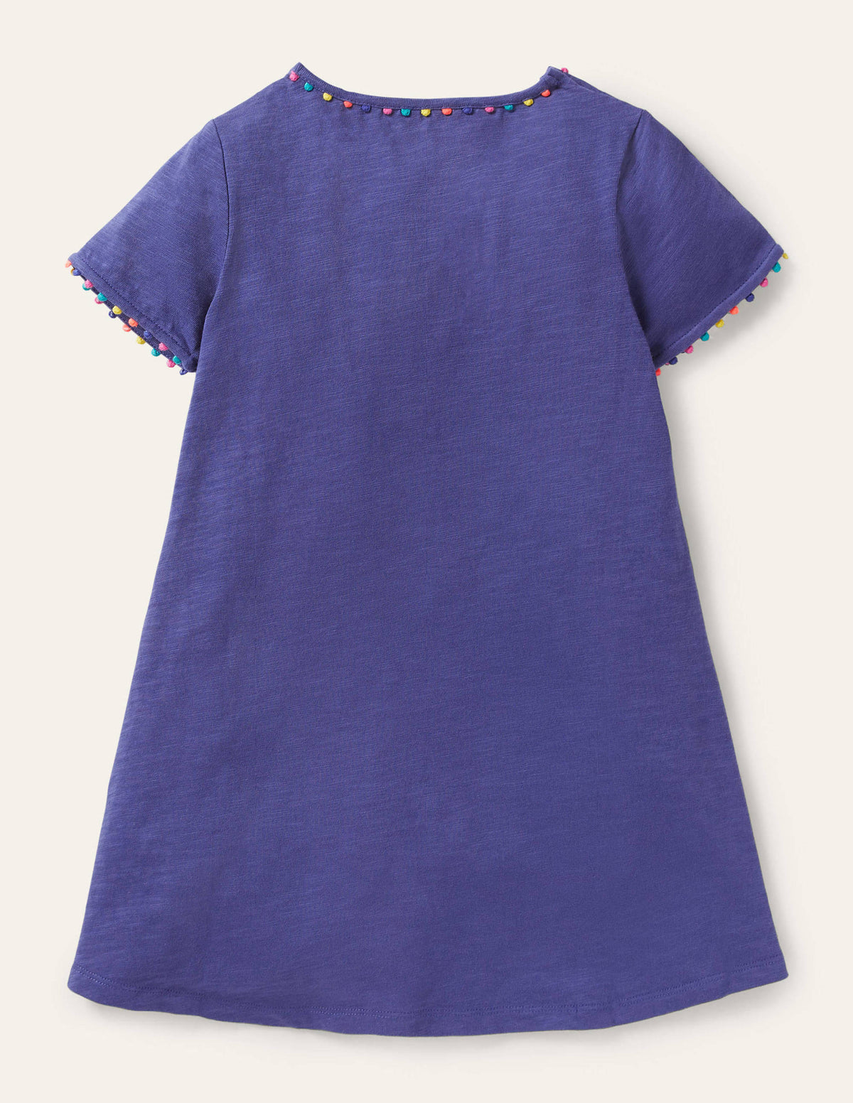 Charlie Jerseykleid mit Bommeln-Segelblau - Image 2