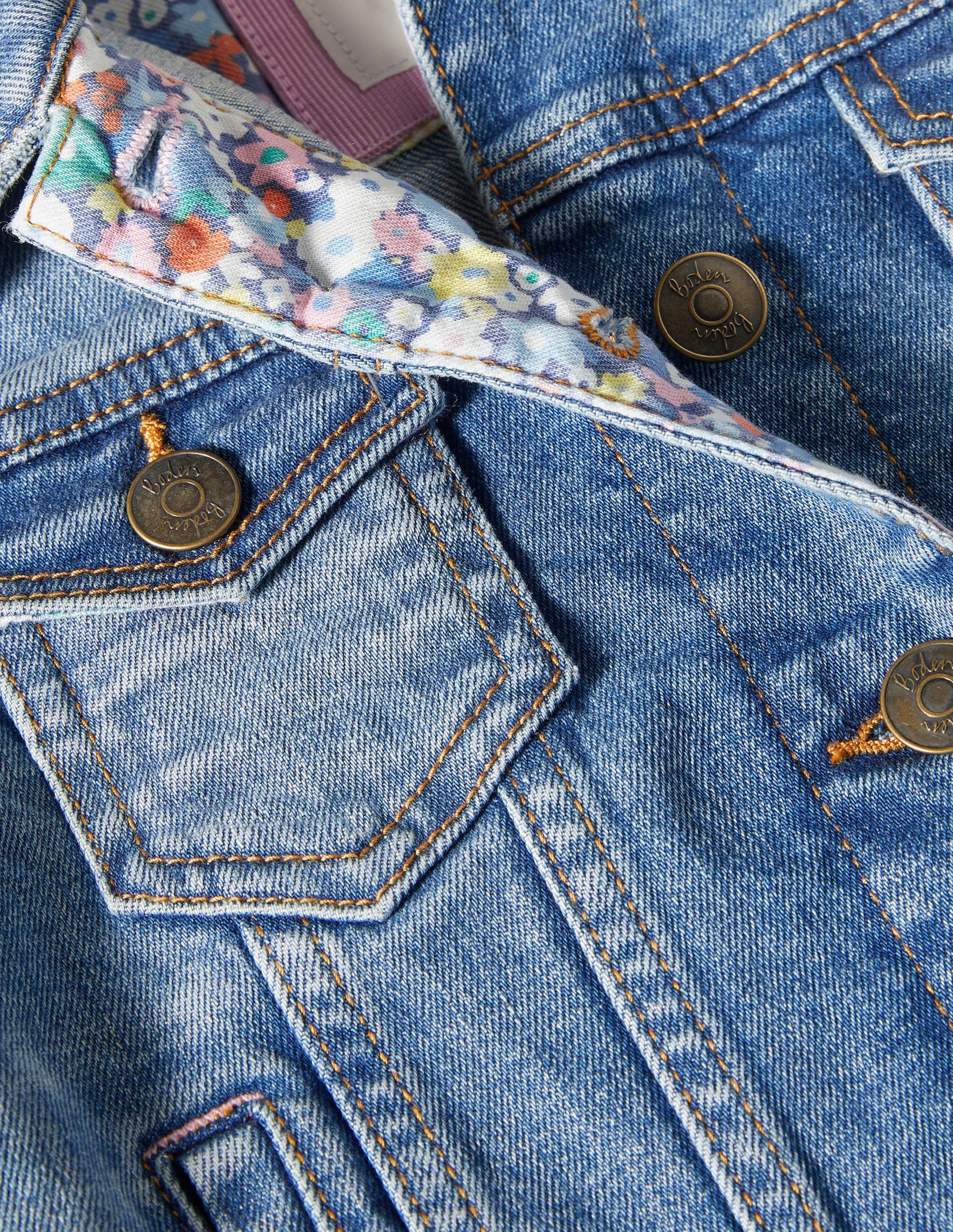 Denim-Jacke-Mittleres Vintageblau, Denim-3