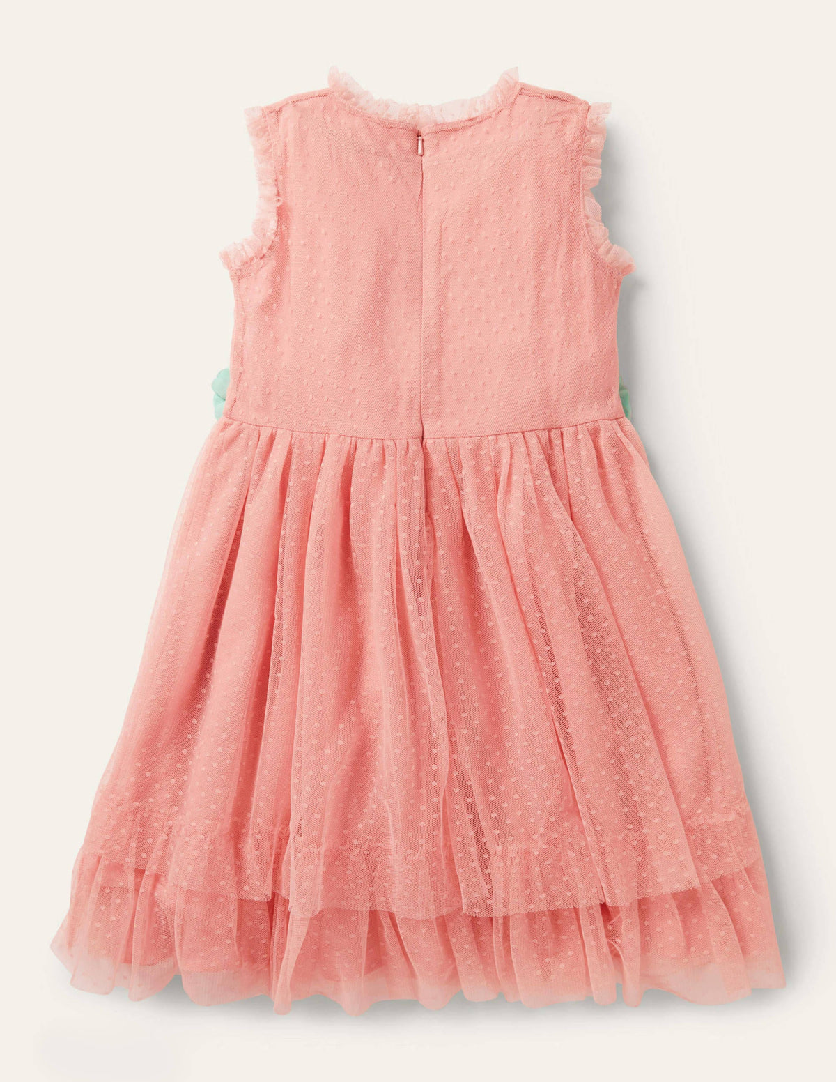 Korsagenkleid mit floraler Verzierung-Mandelblütenrosa - Image 2