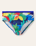 Gemusterte Bikinihose-Bunt/Regenbogenfarben, Riffszene