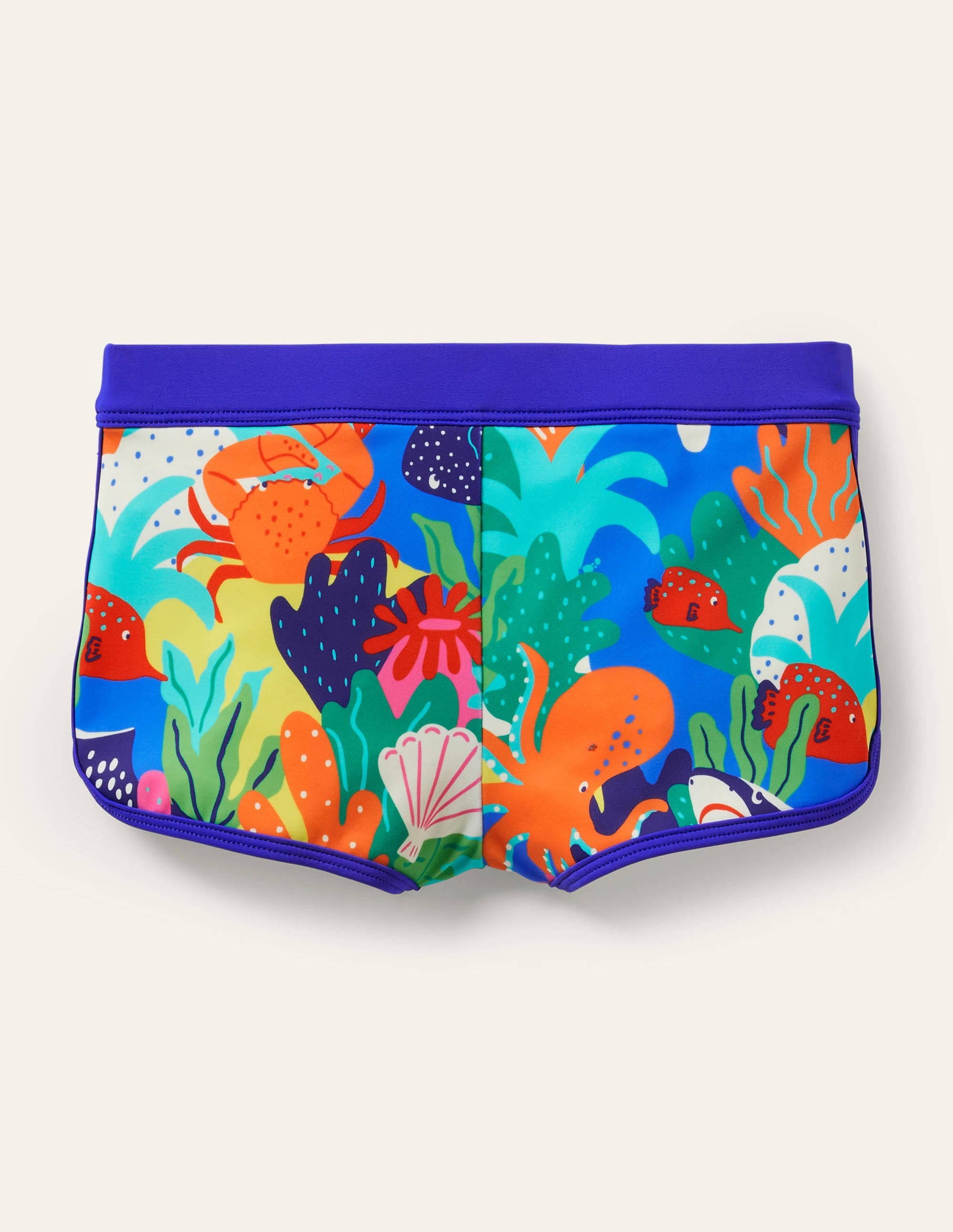 Gemusterte Badeshorts-Bunt/Regenbogenfarben, Riffszene - Image 2